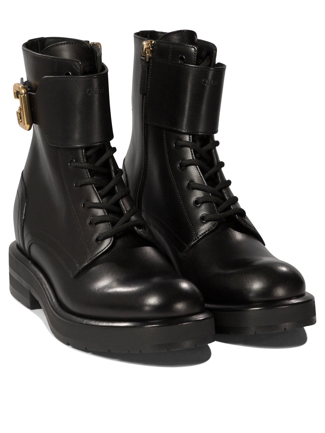 Chloé Coddington Combat Boots