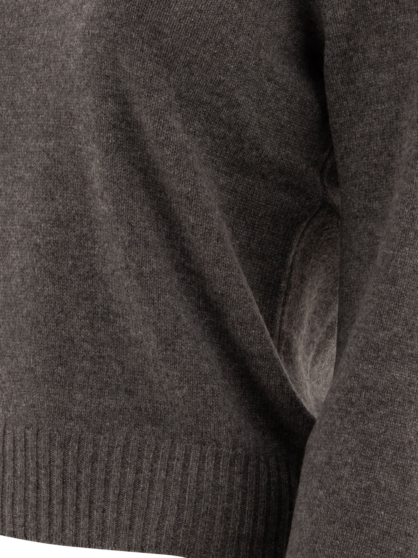 Brunello Cucinelli Cashmere Sweater With Shiny Cuff Details