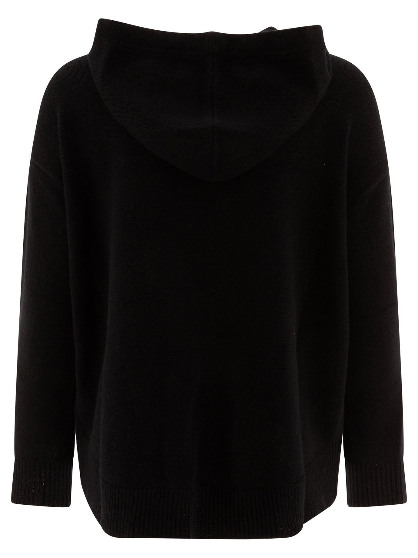 Max Mara S Gorizia Knit Hoodie In Wool And Cashmere