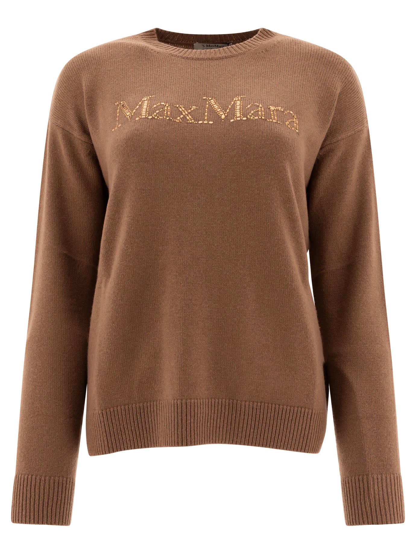 Max Mara S Kassel Wool And Cashmere Sweater With Logo