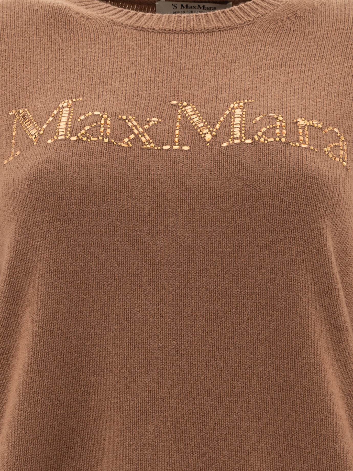 Max Mara S Kassel Wool And Cashmere Sweater With Logo