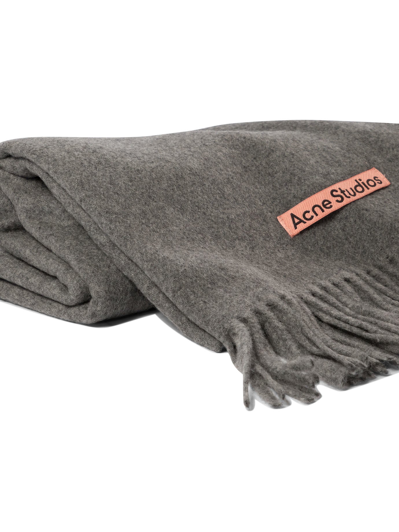 Acne Studios Fringed Cashmere Scarf