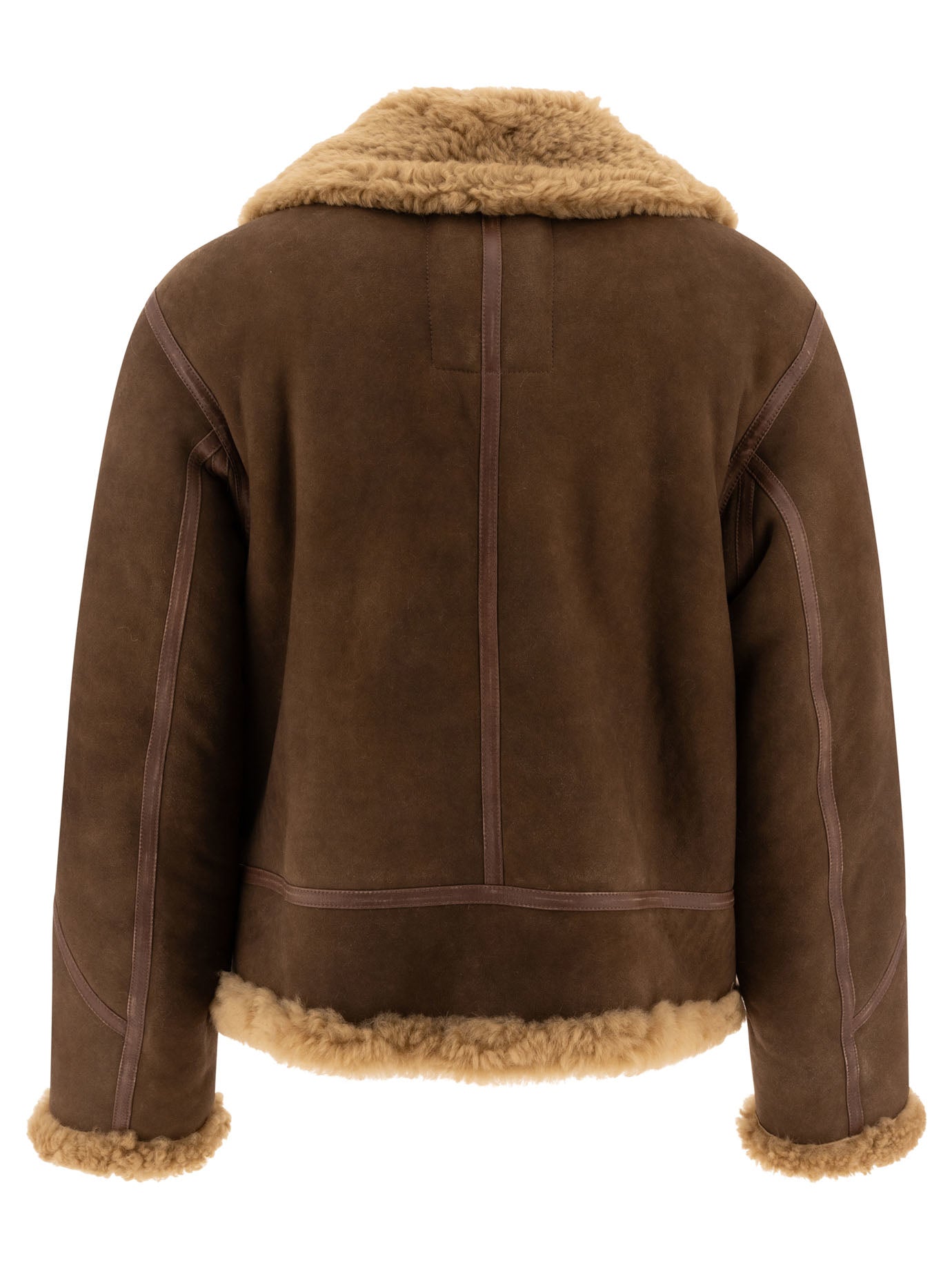 Burberry Shearling Aviator Jacket