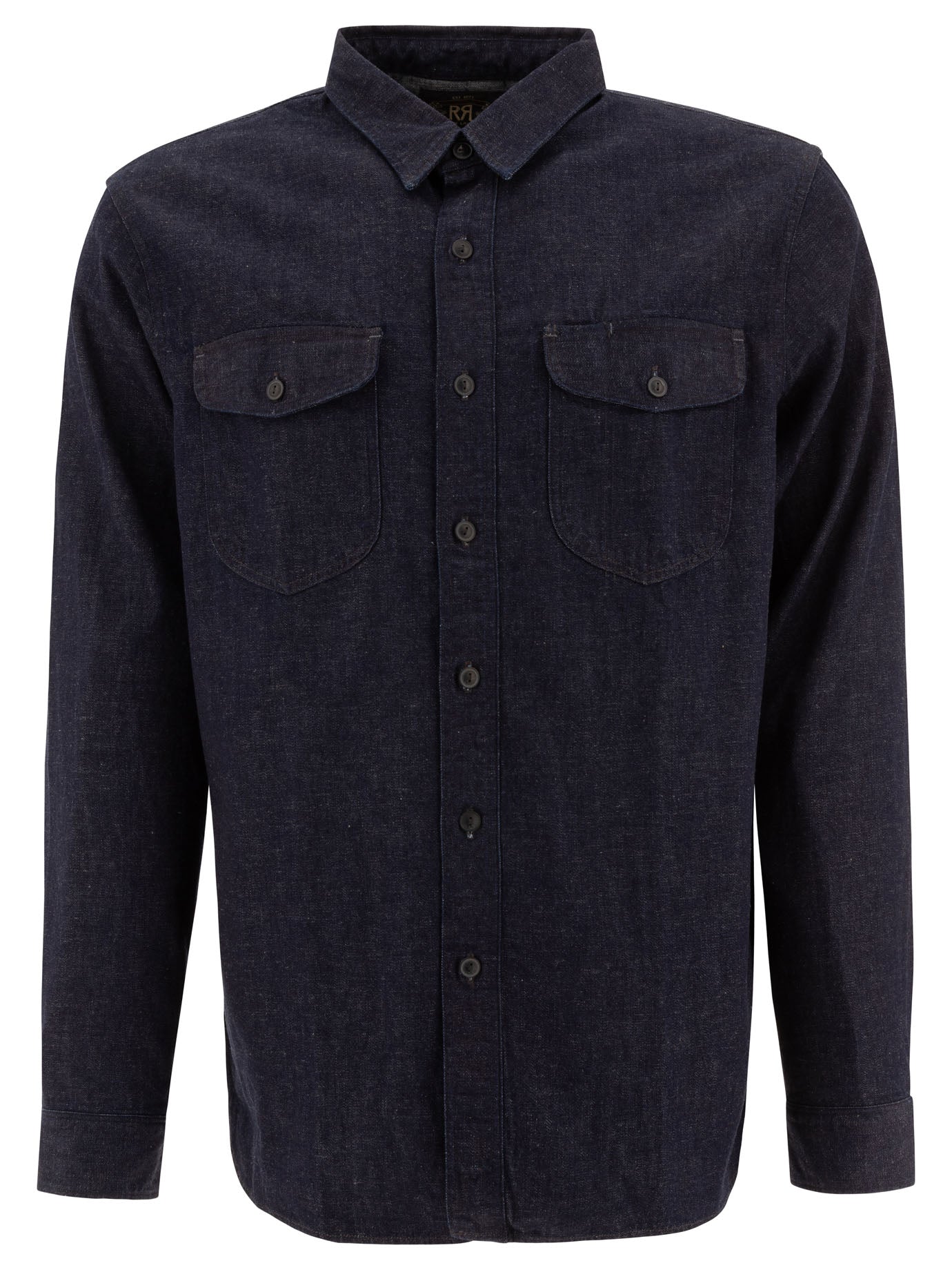 RRL by Ralph Lauren Western Shirt In Japanese Denim