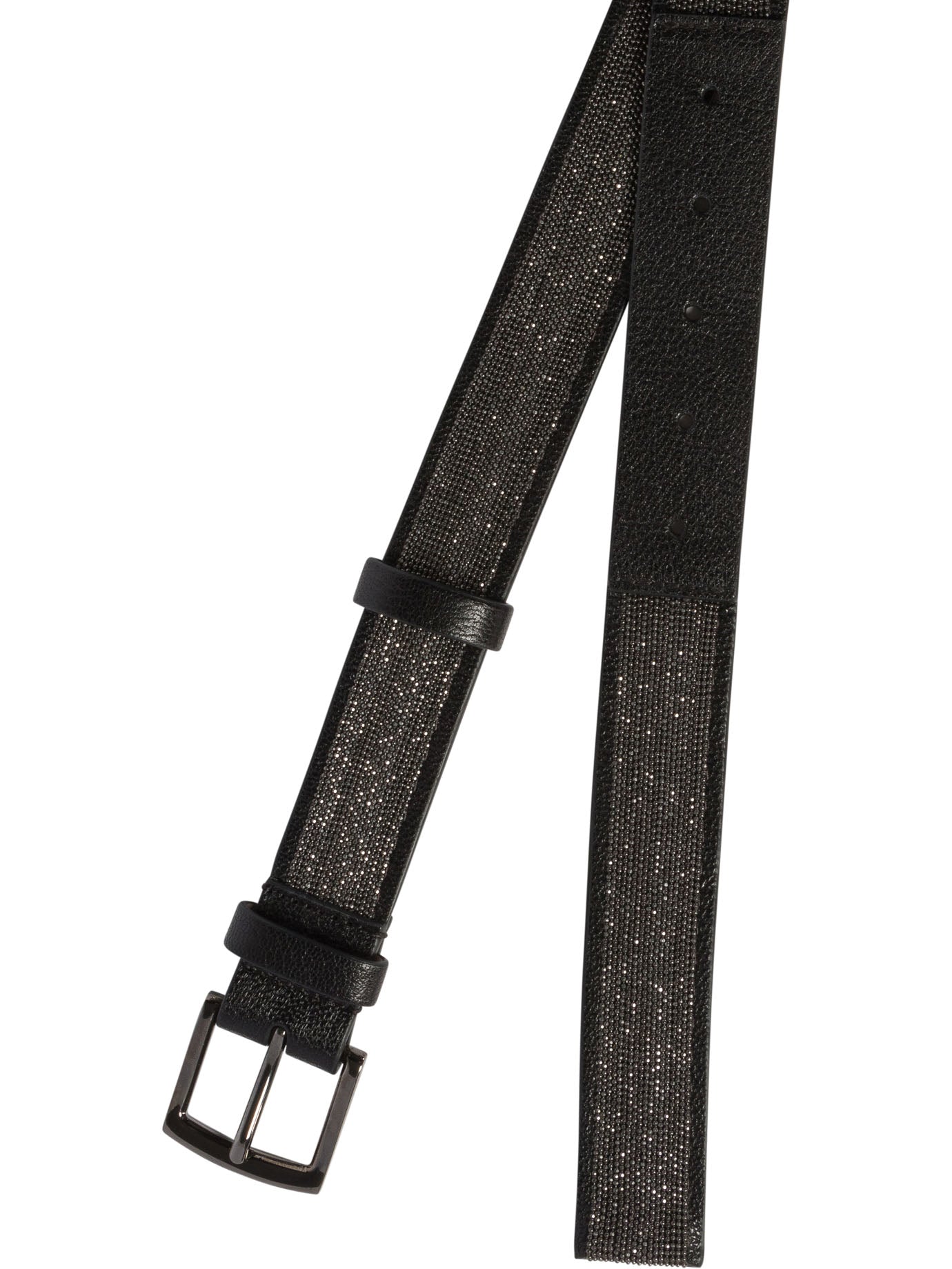 Brunello Cucinelli Precious Belt In Grained Leather