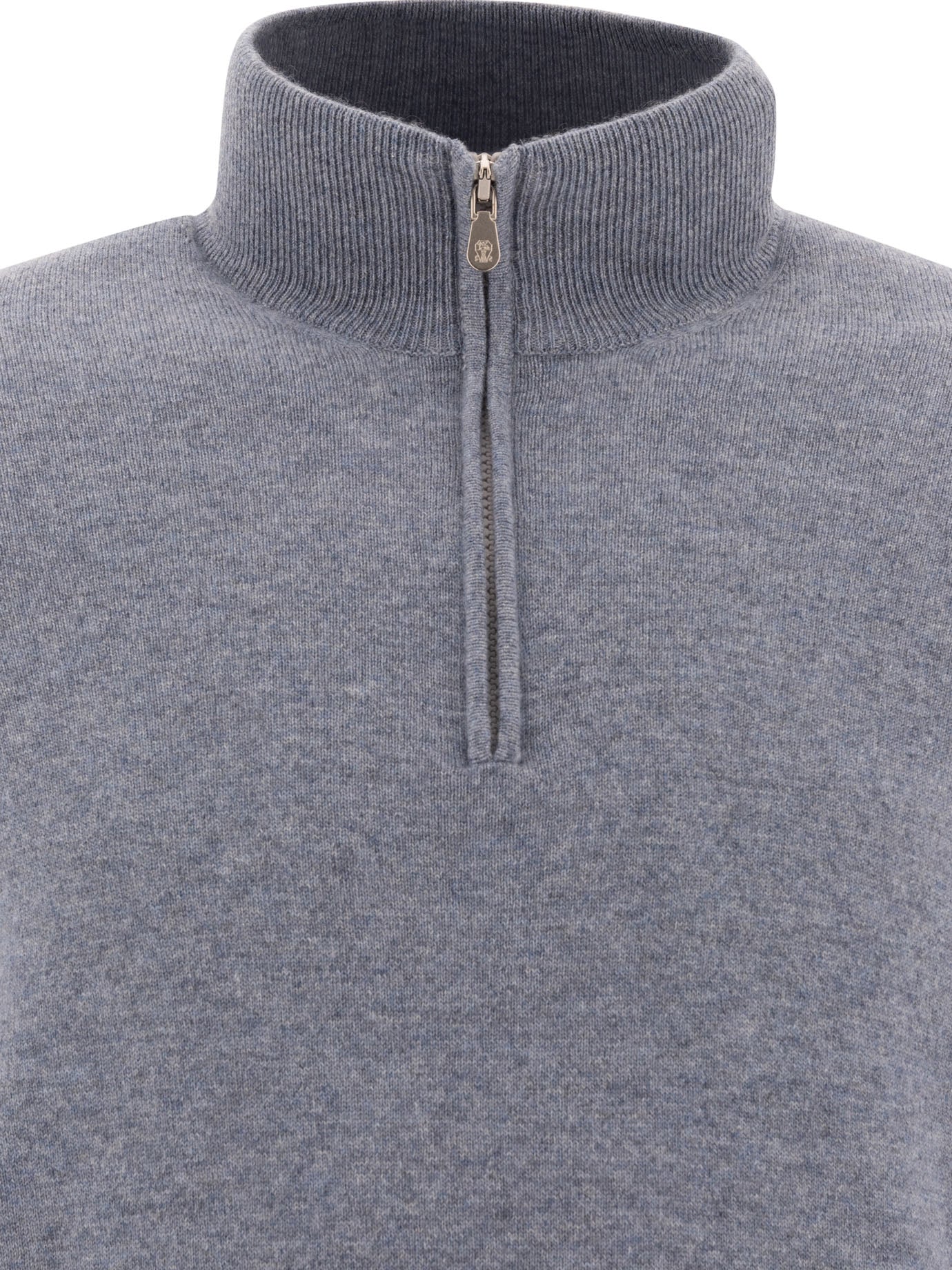 Brunello Cucinelli Half-Zip Cashmere Sweater