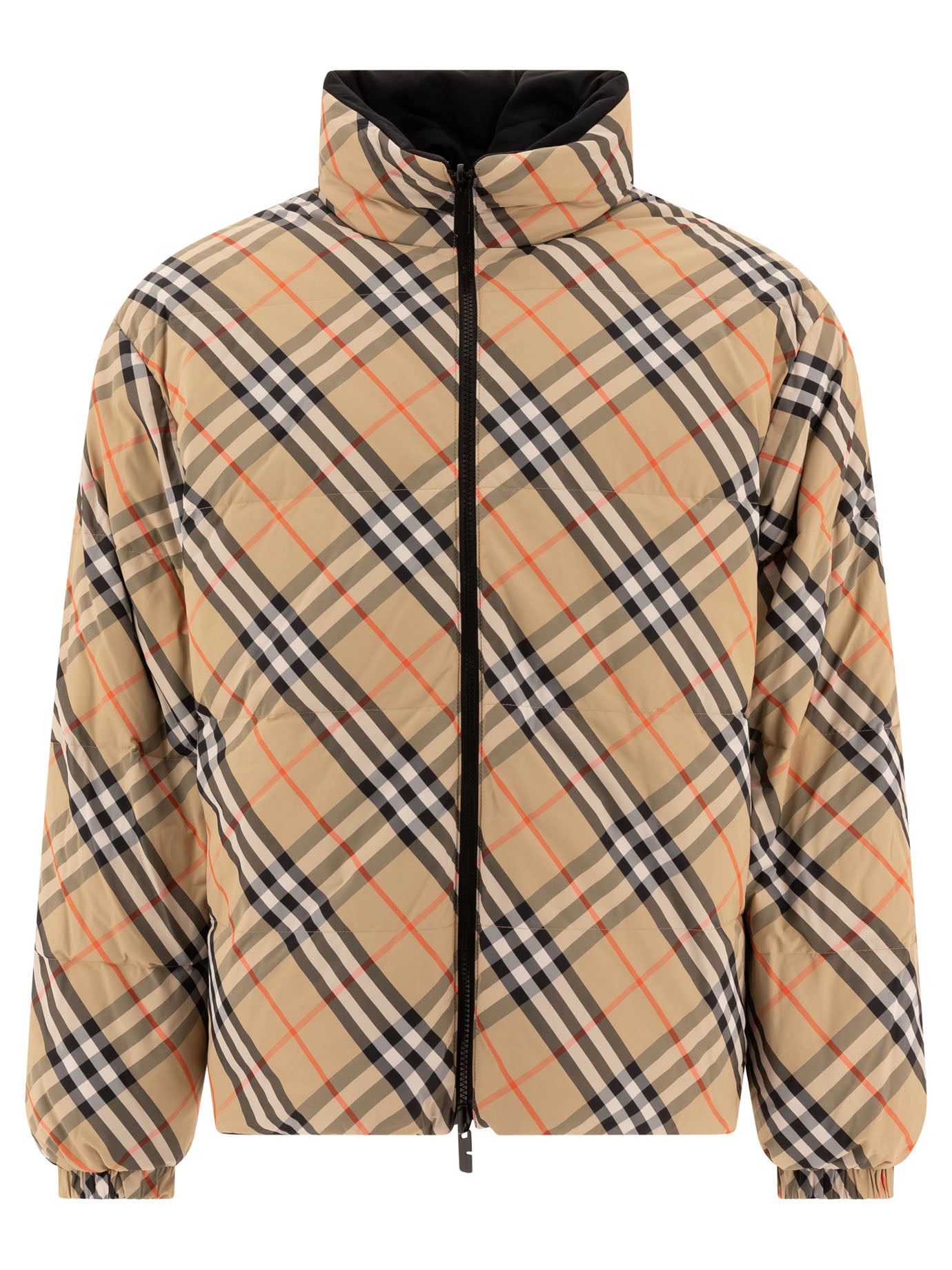 Burberry Check Down Jacket