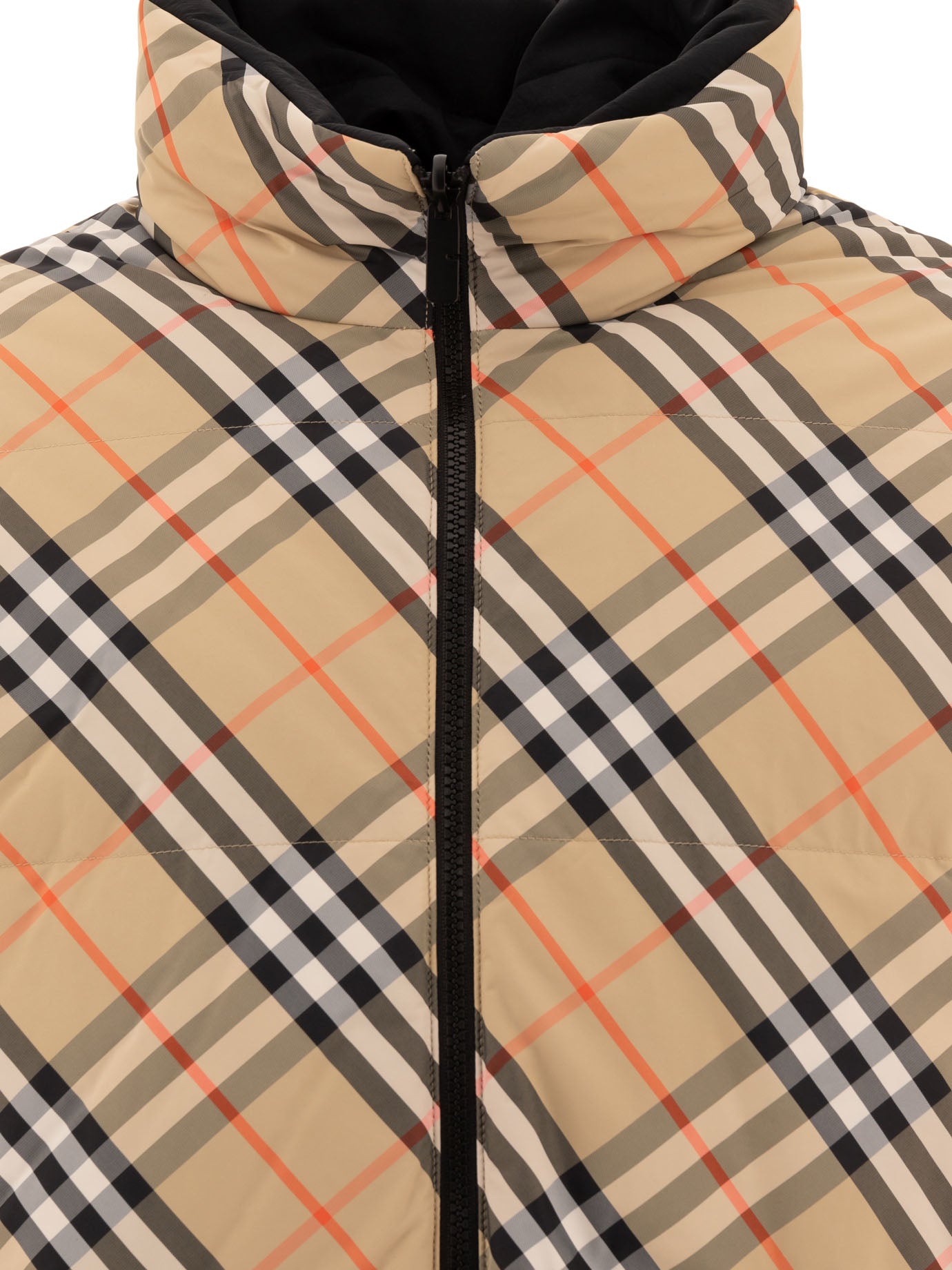 Burberry Check Down Jacket