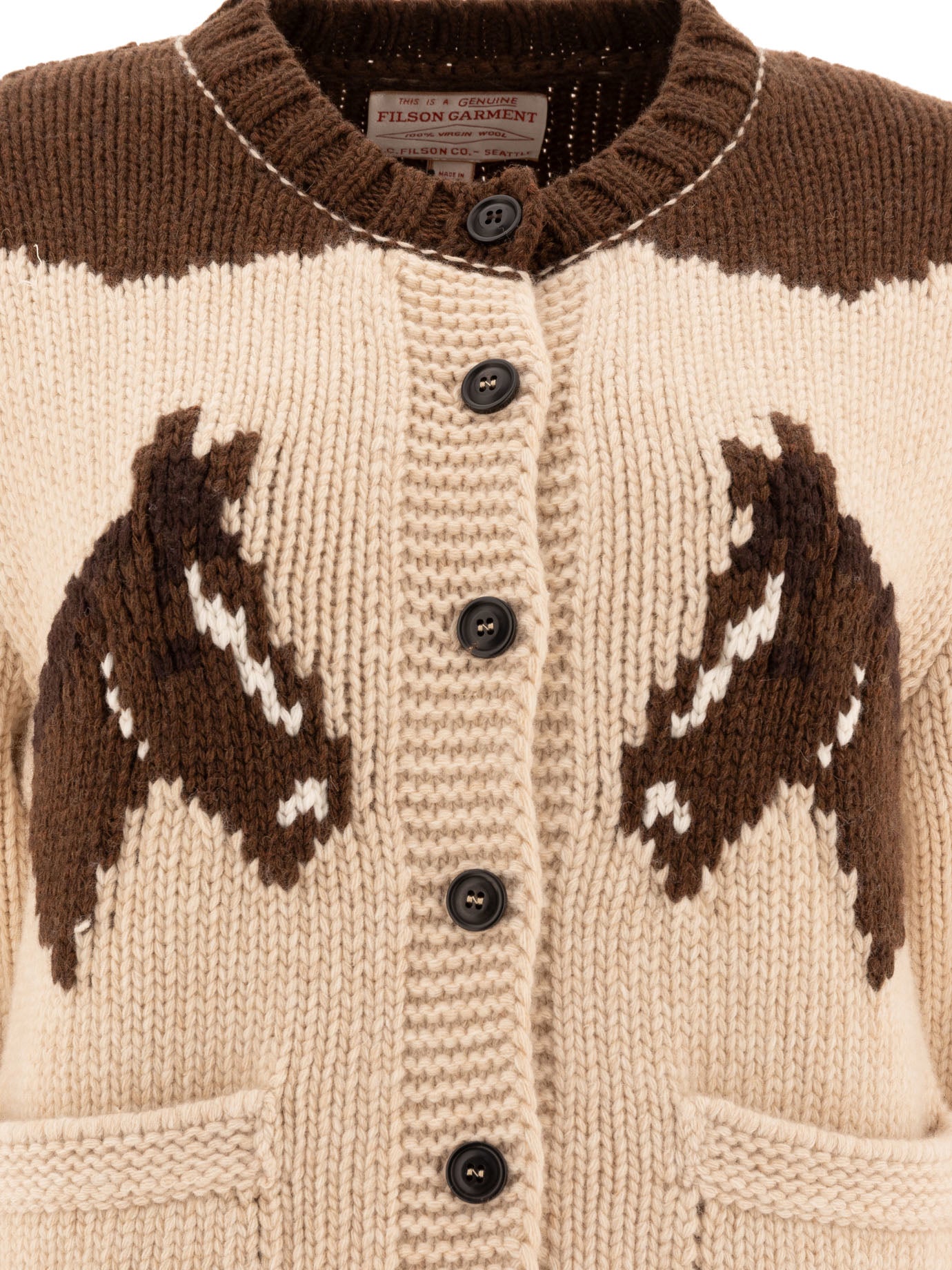 Filson Horses Cardigan