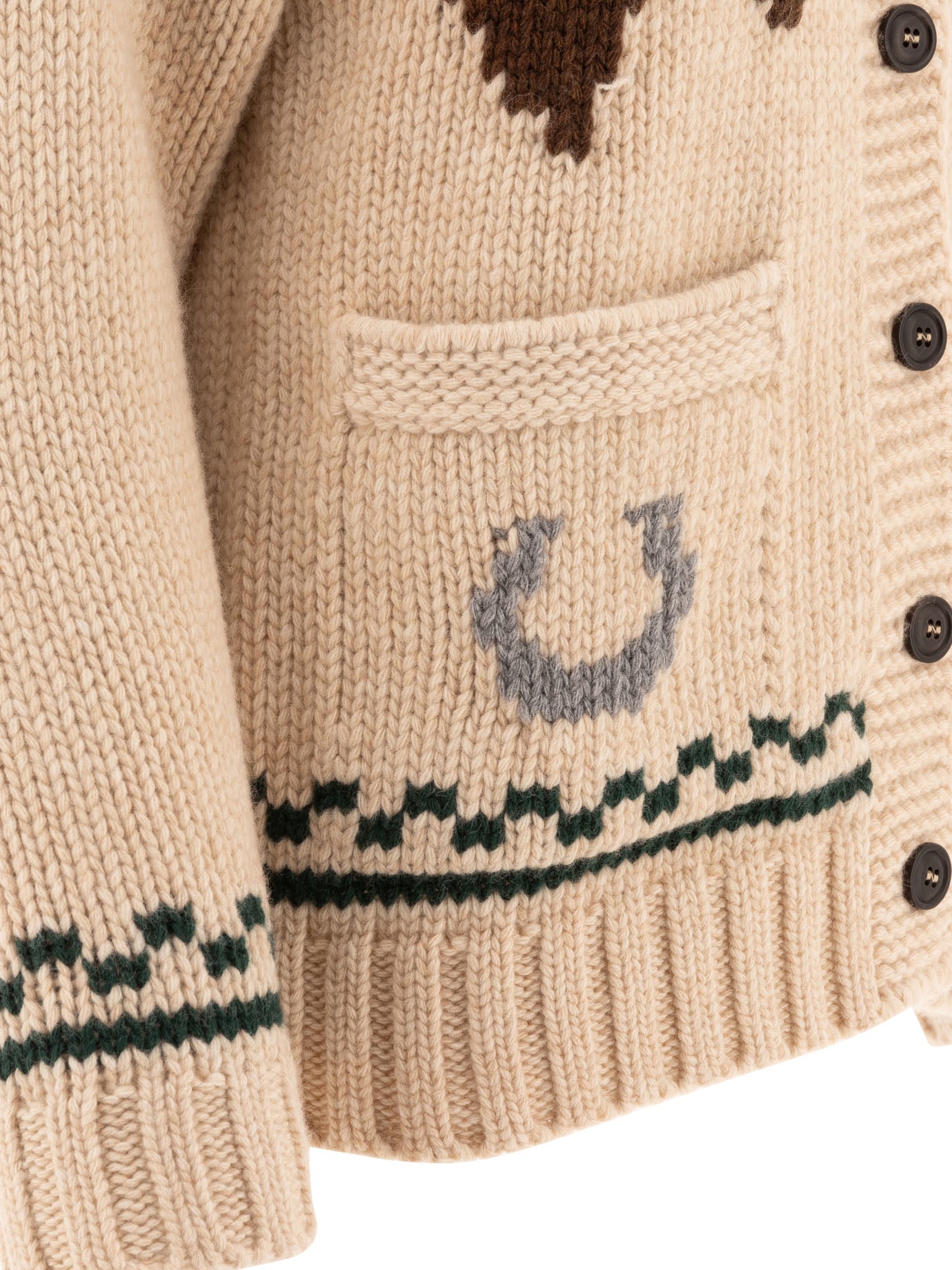 Filson Horses Cardigan