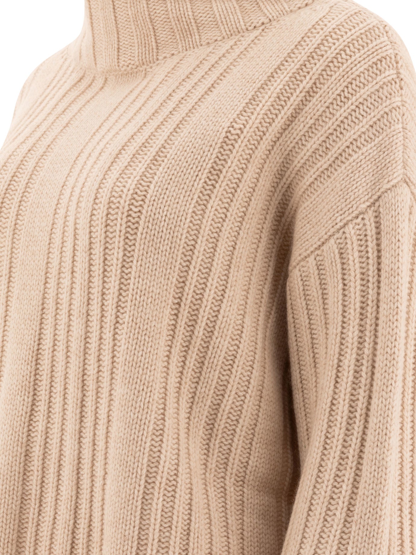 Max Mara Wool And Cashmere Turtleneck Sweater