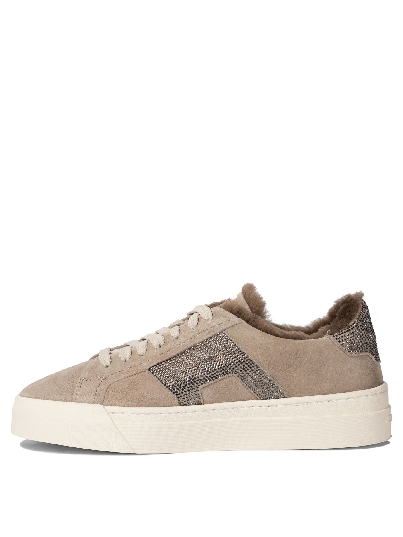 Santoni Double Buckle Sneakers