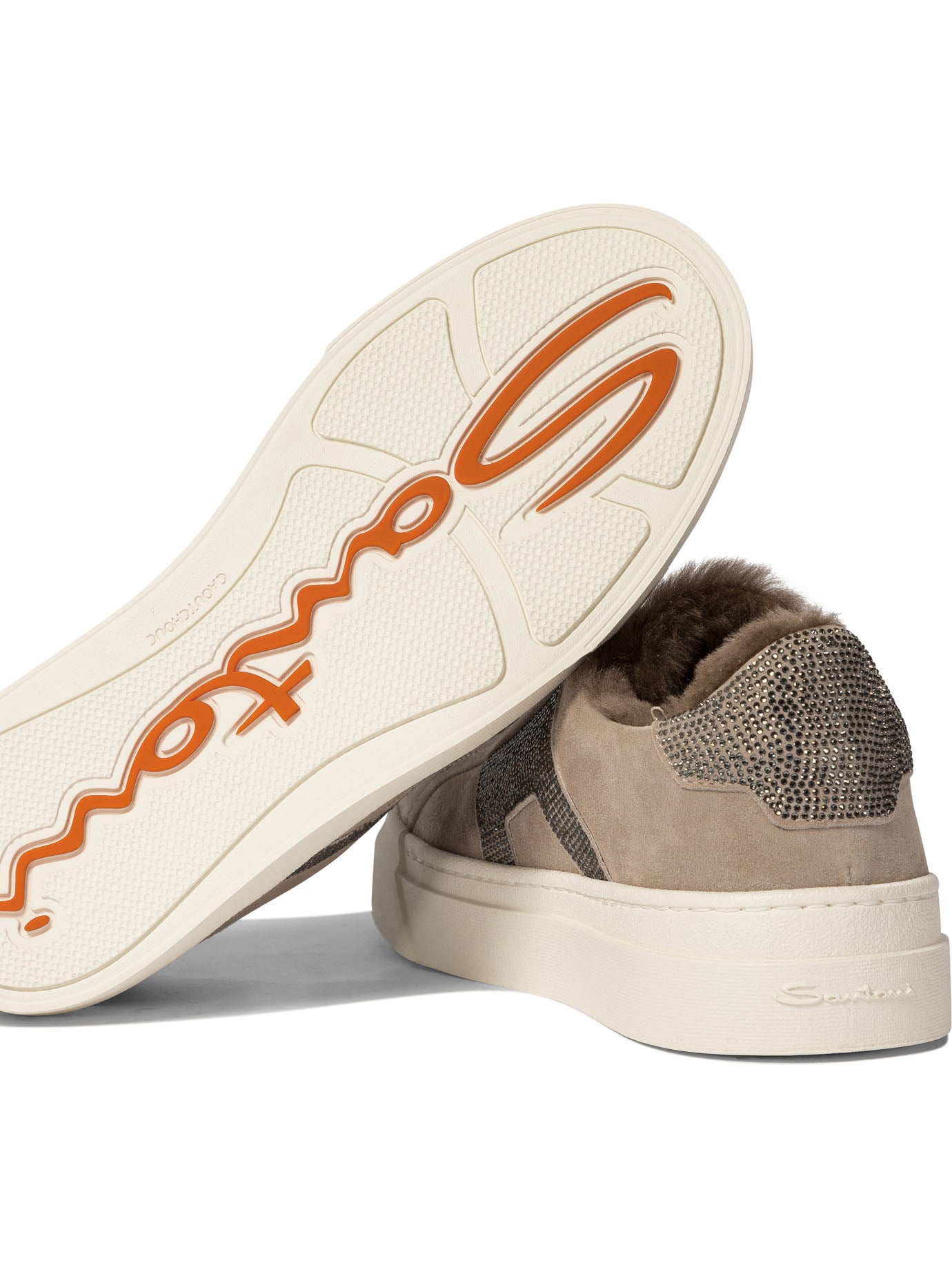 Santoni Double Buckle Sneakers