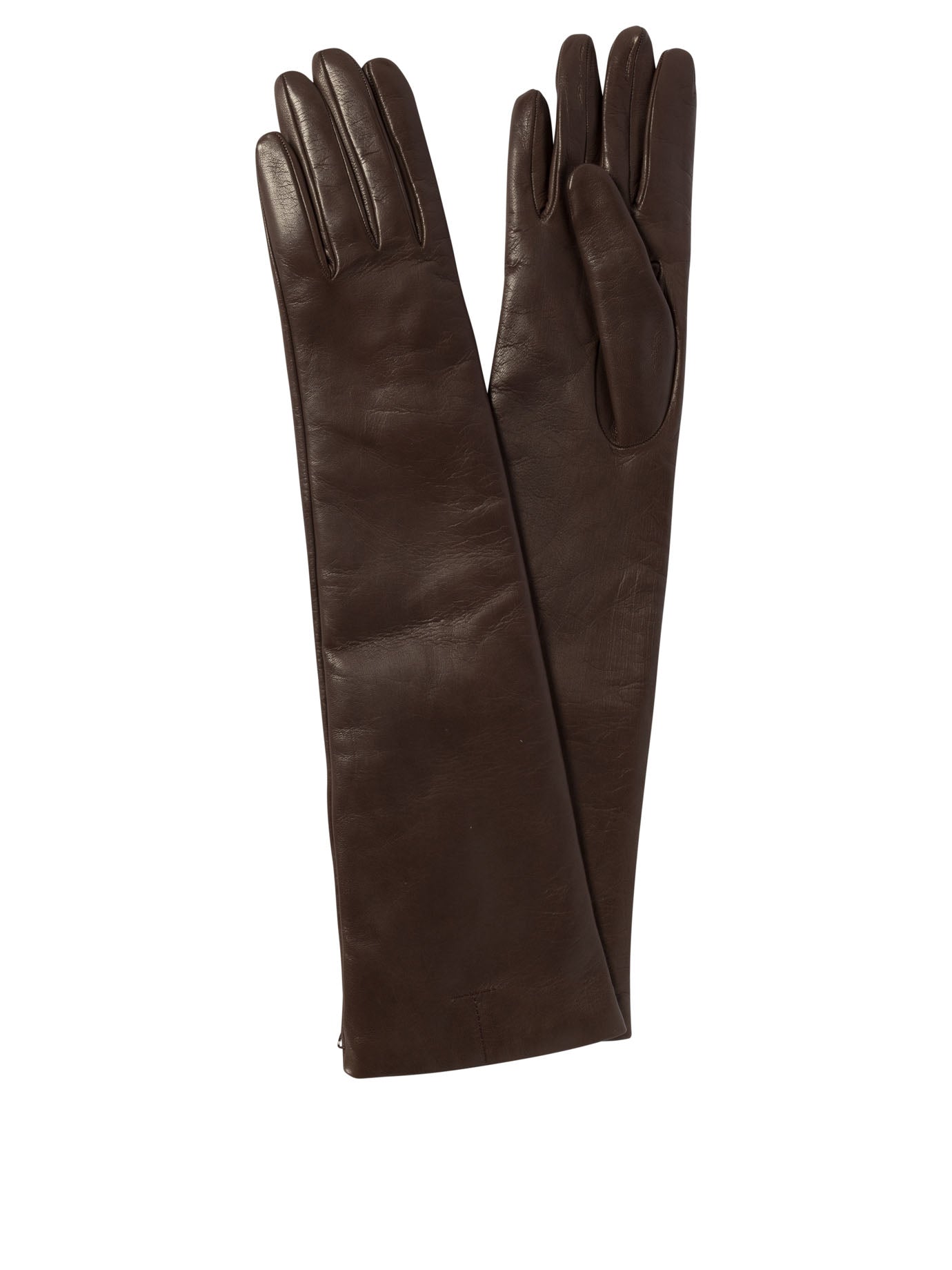 Toteme Long Leather Gloves