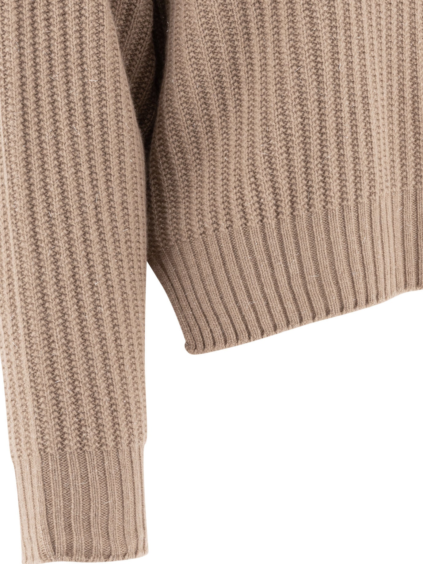 Peserico Turtleneck Sweater With Lurex