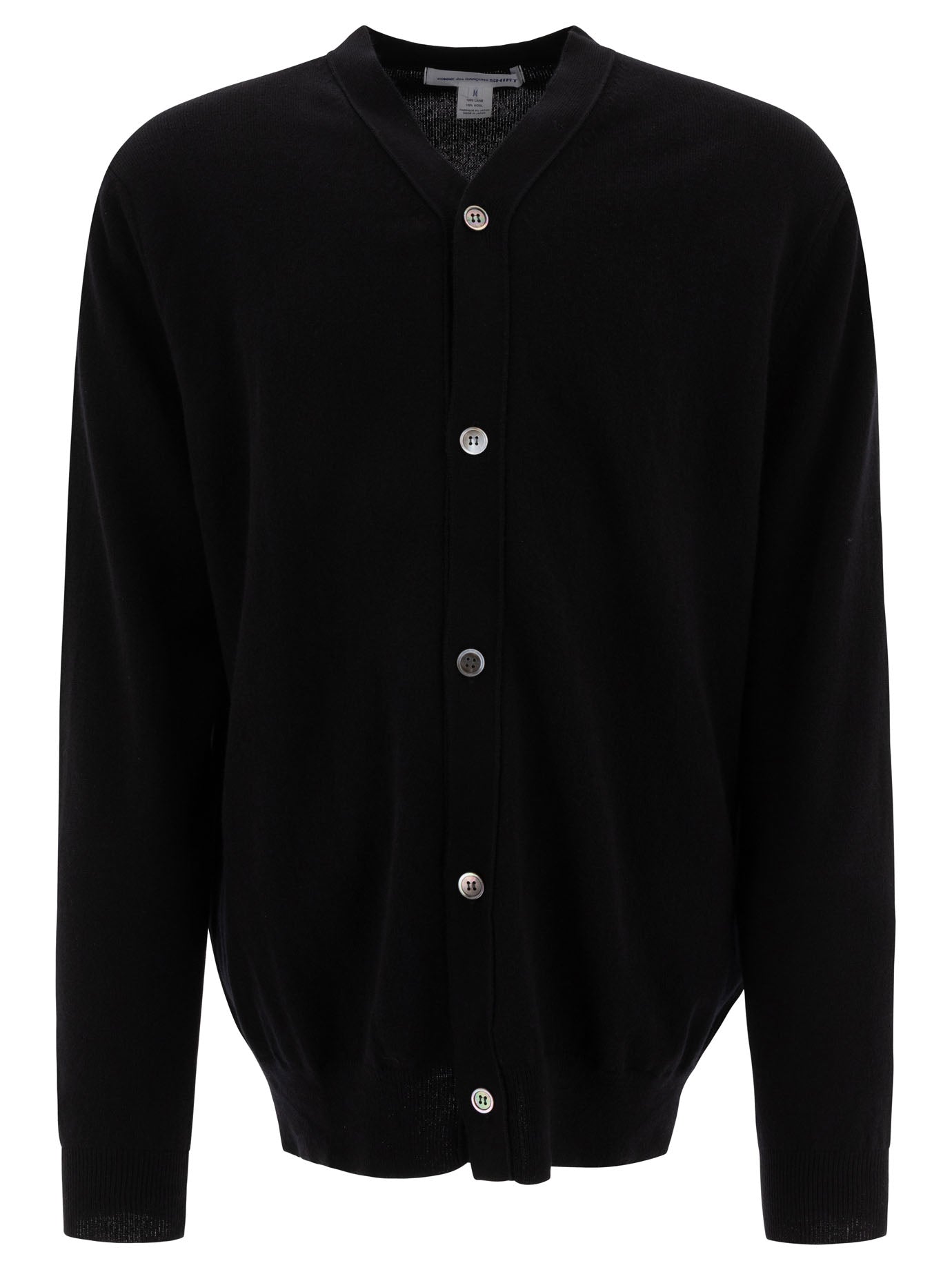 Comme Des Garçons Shirt Wool Cardigan