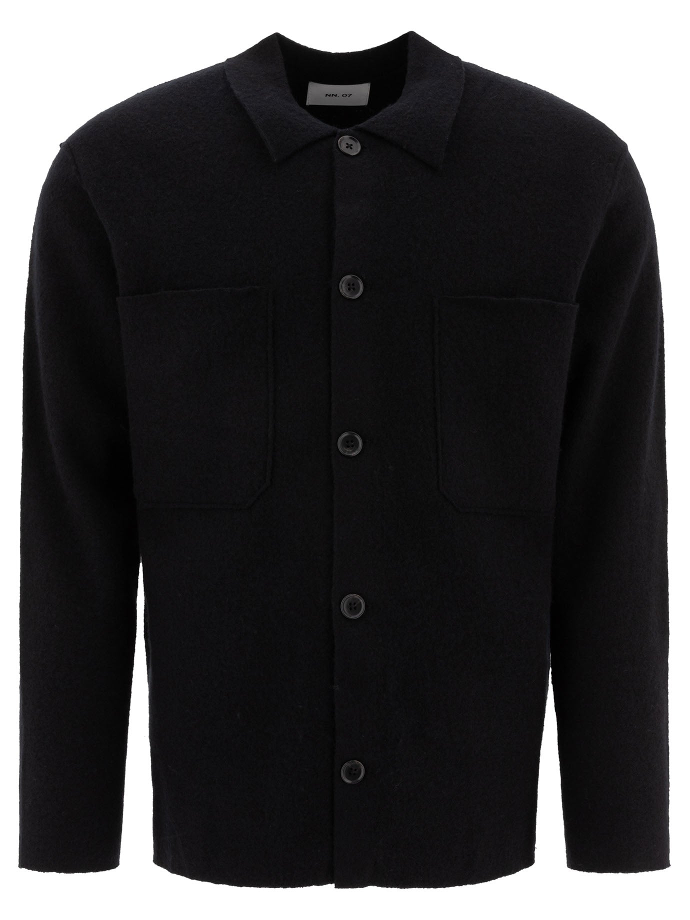 NN.07 Jonas Boiled Wool Overshirt