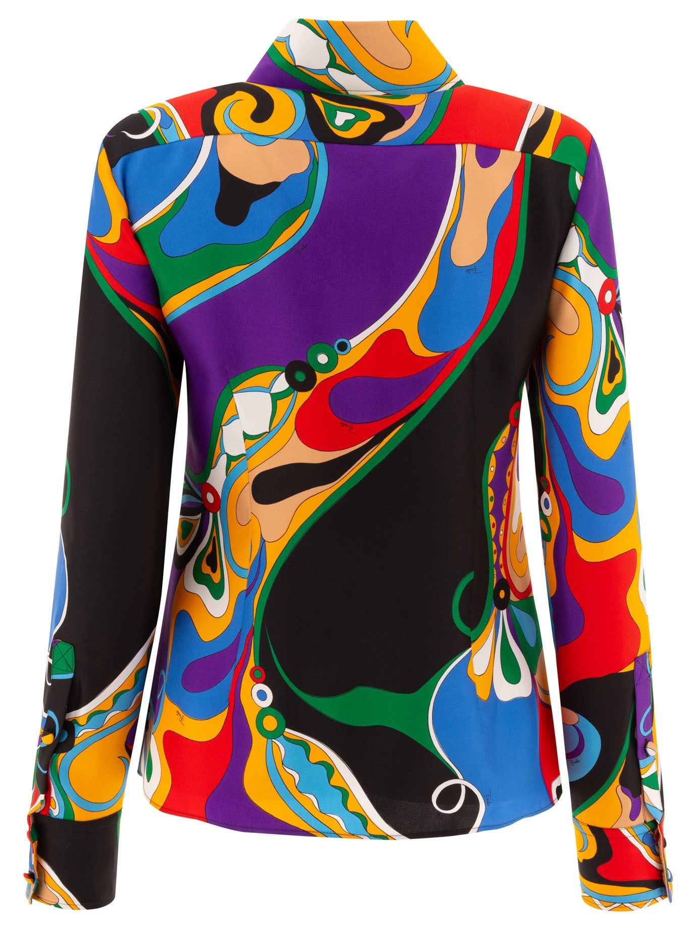 Emilio Pucci Orchidee-Print Silk-Twill Shirt