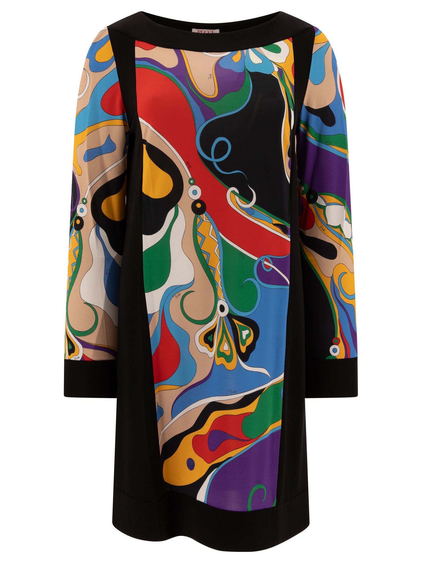 Emilio Pucci Orchidee-Print Dress