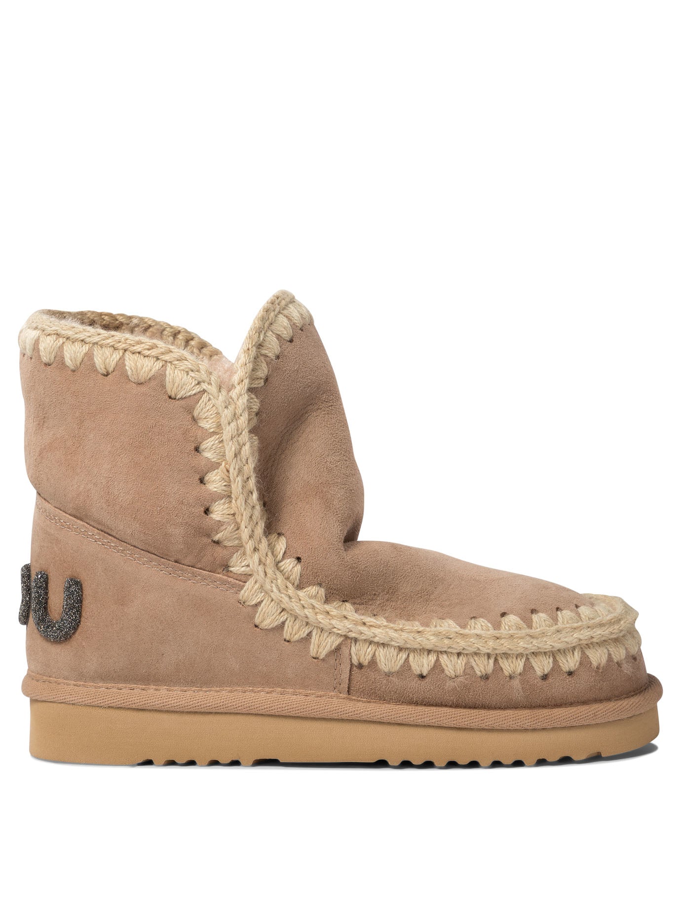 Mou Eskimo 18 Glitter Logo Ankle Boots