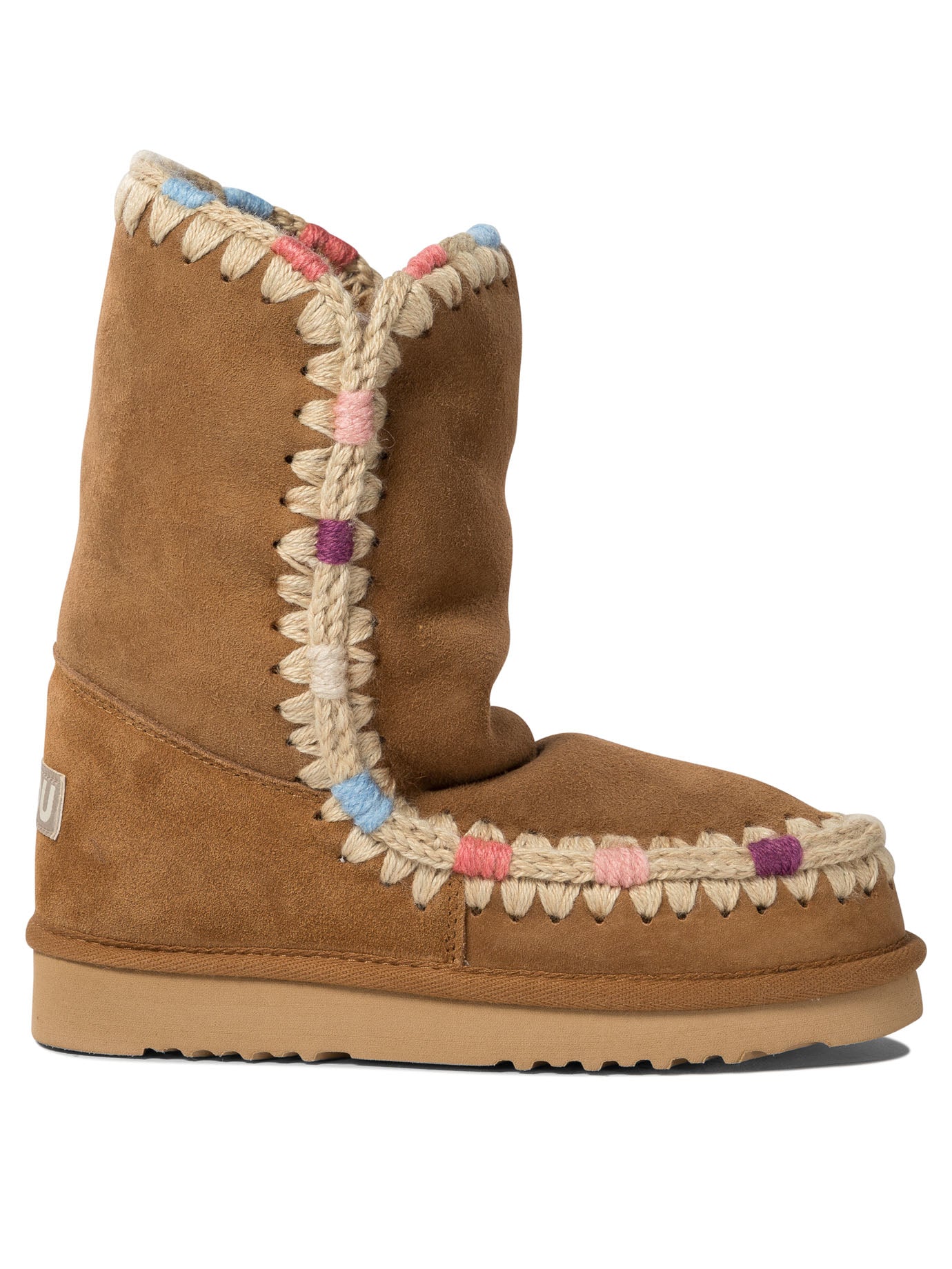 Mou Eskimo 24 Overstitching Ankle Boots