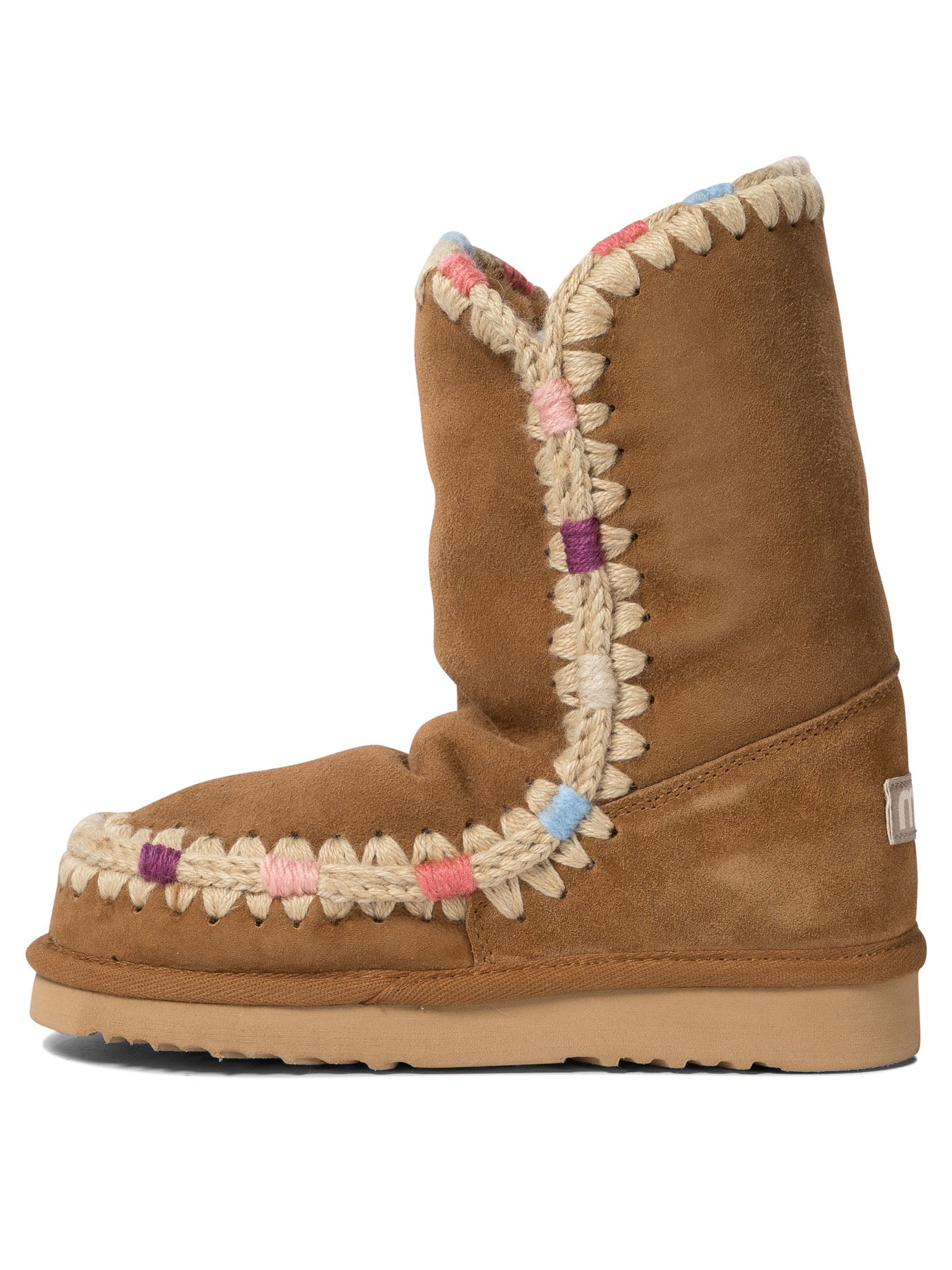 Mou Eskimo 24 Overstitching Ankle Boots