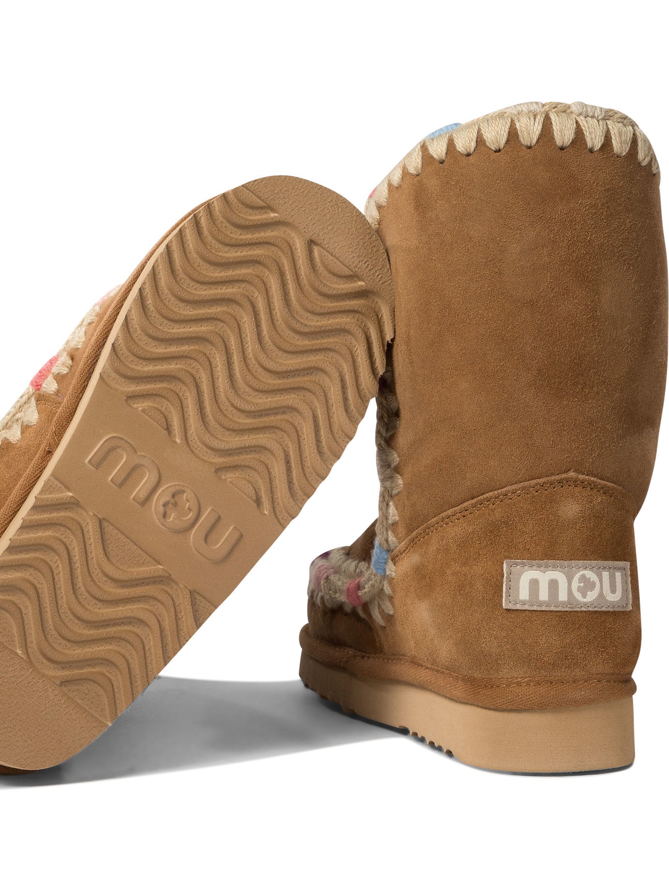 Mou Eskimo 24 Overstitching Ankle Boots