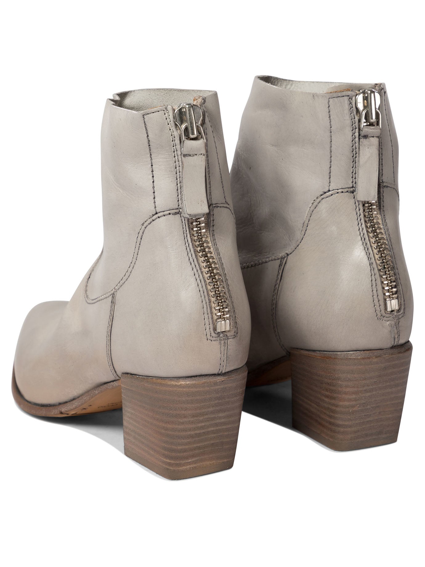 Moma Cristallo Zippered Ankle Boots