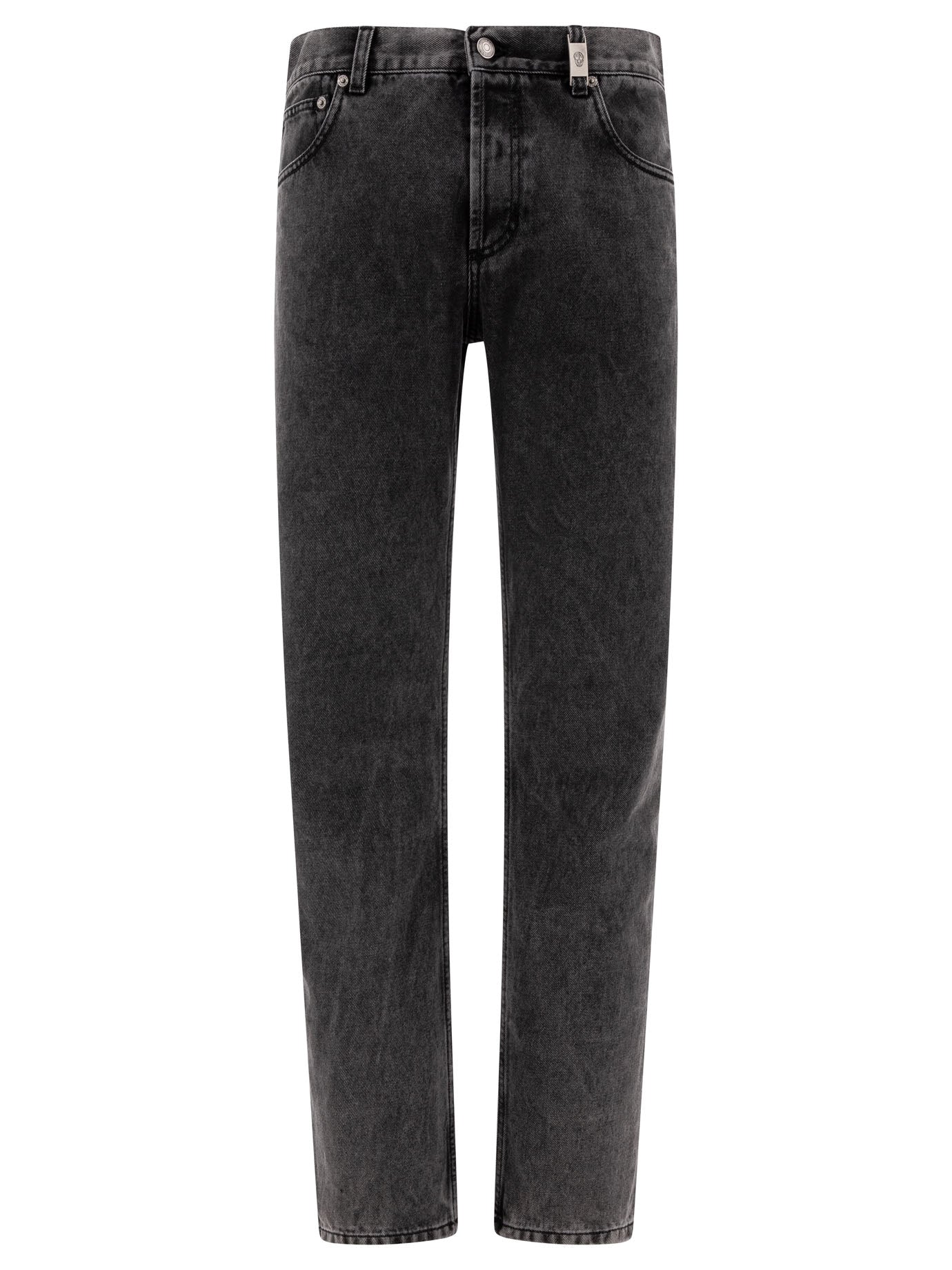 Alexander McQueen Metal Plate Jeans