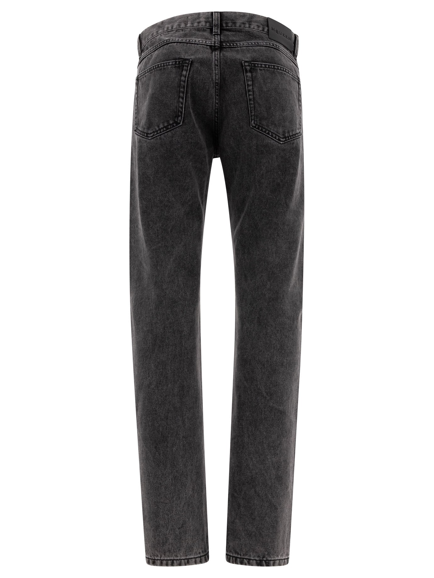 Alexander McQueen Metal Plate Jeans