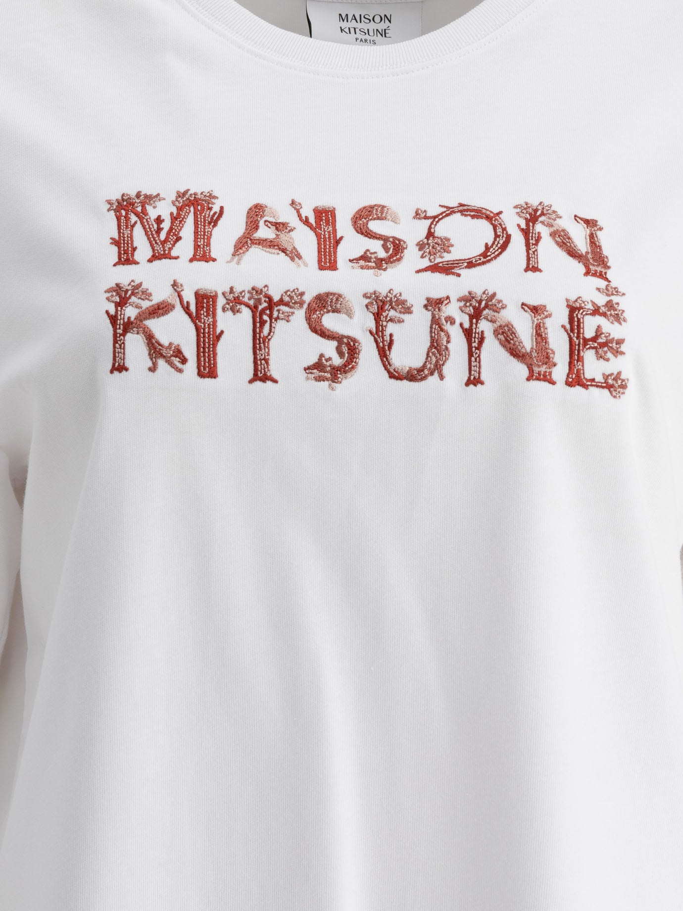 Maison Kitsuné Woodland Alphabet T-Shirt