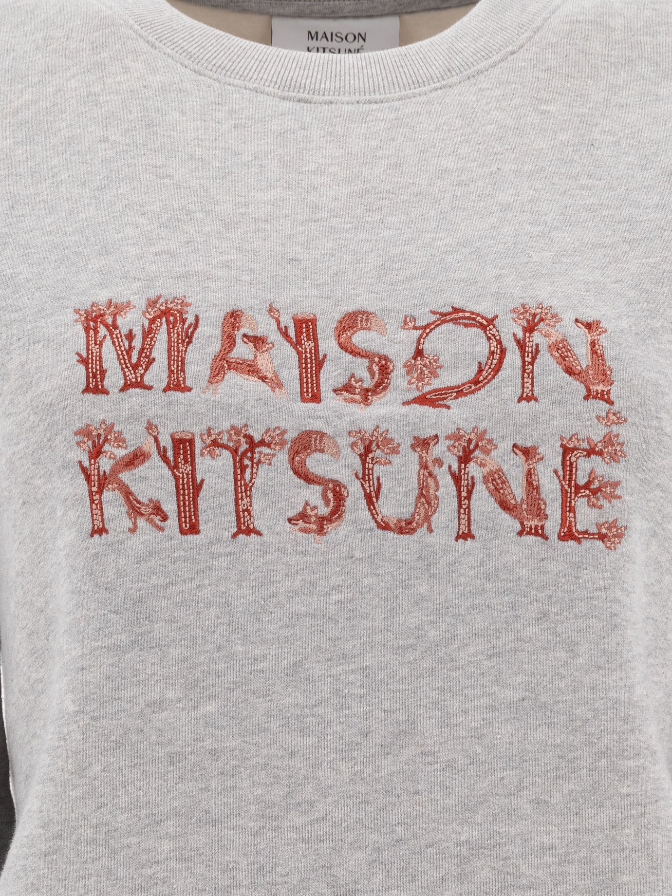 Maison Kitsuné Woodland Alphabet Sweatshirt