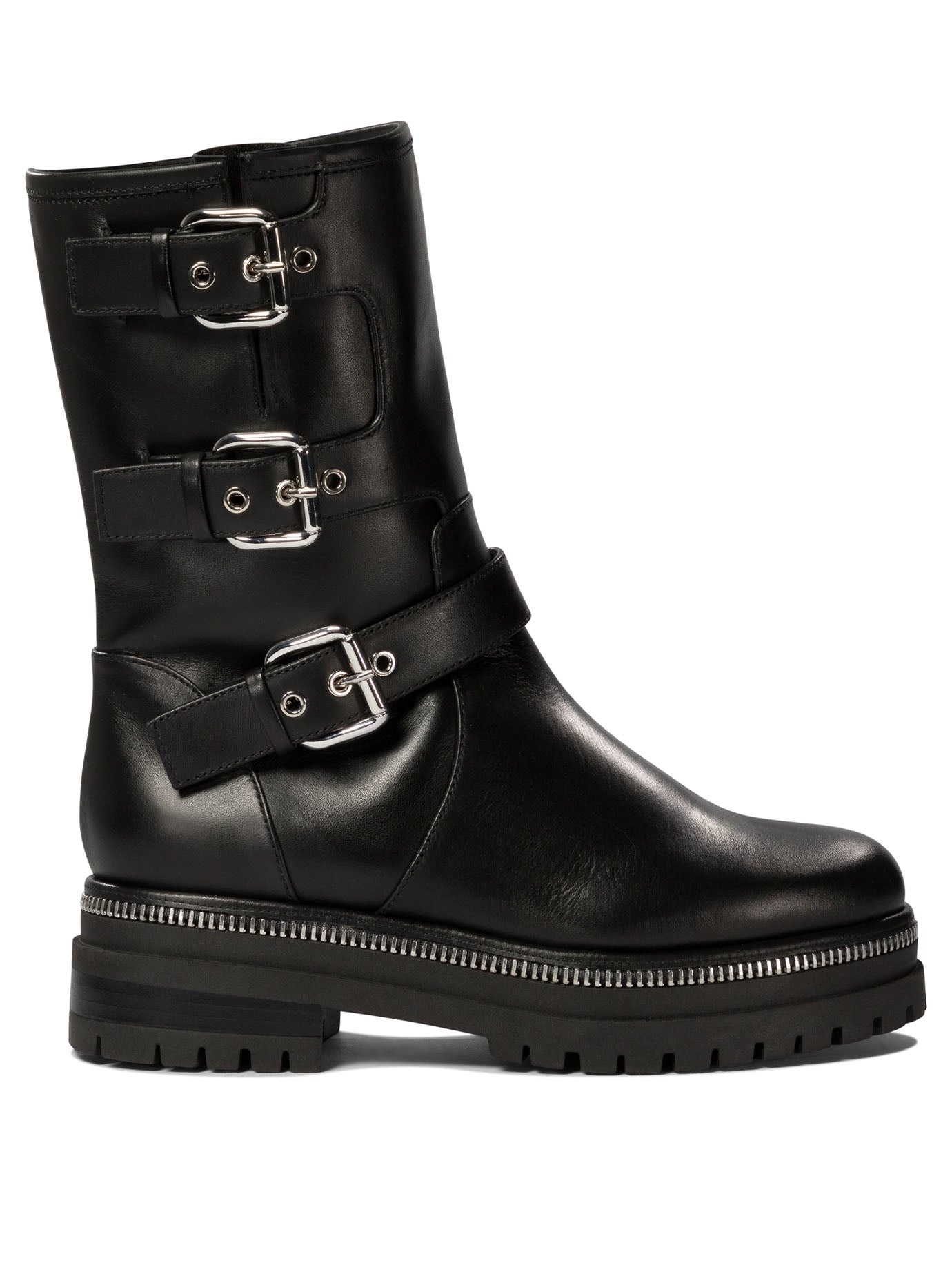 Ninalilou Raffa Biker Ankle Boots