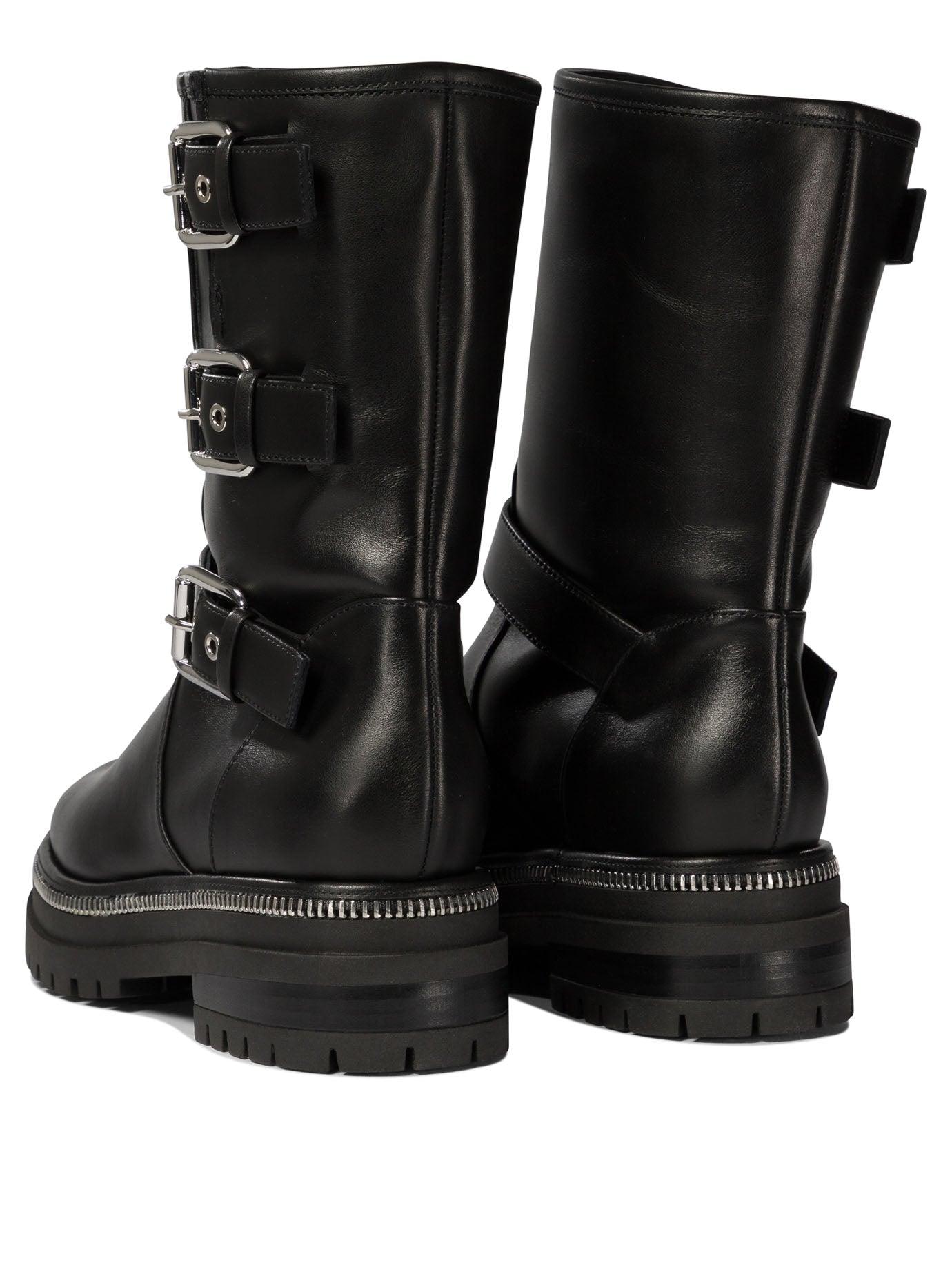 Ninalilou Raffa Biker Ankle Boots