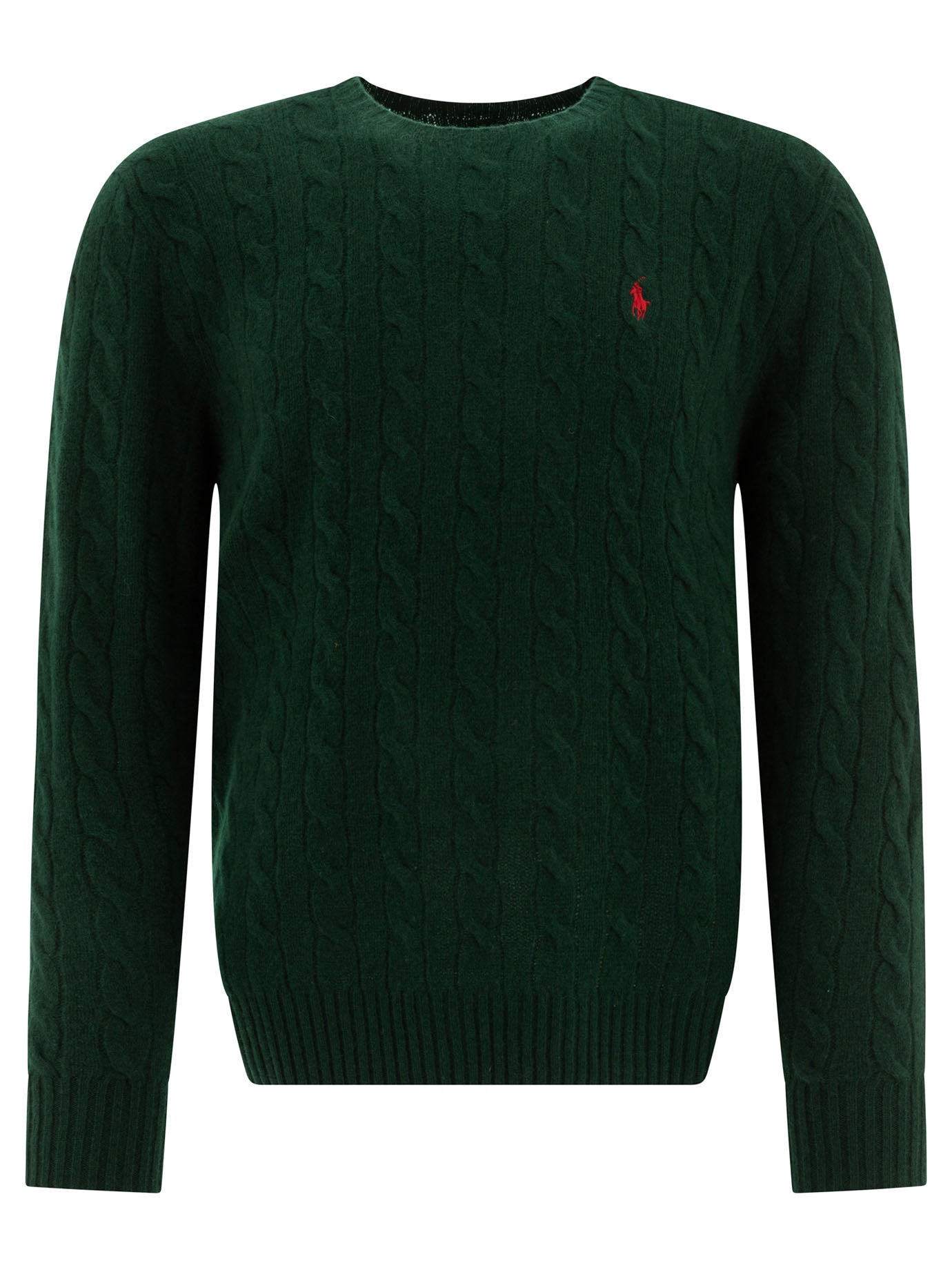 Polo Ralph Lauren Pony Cable-Knit Sweater