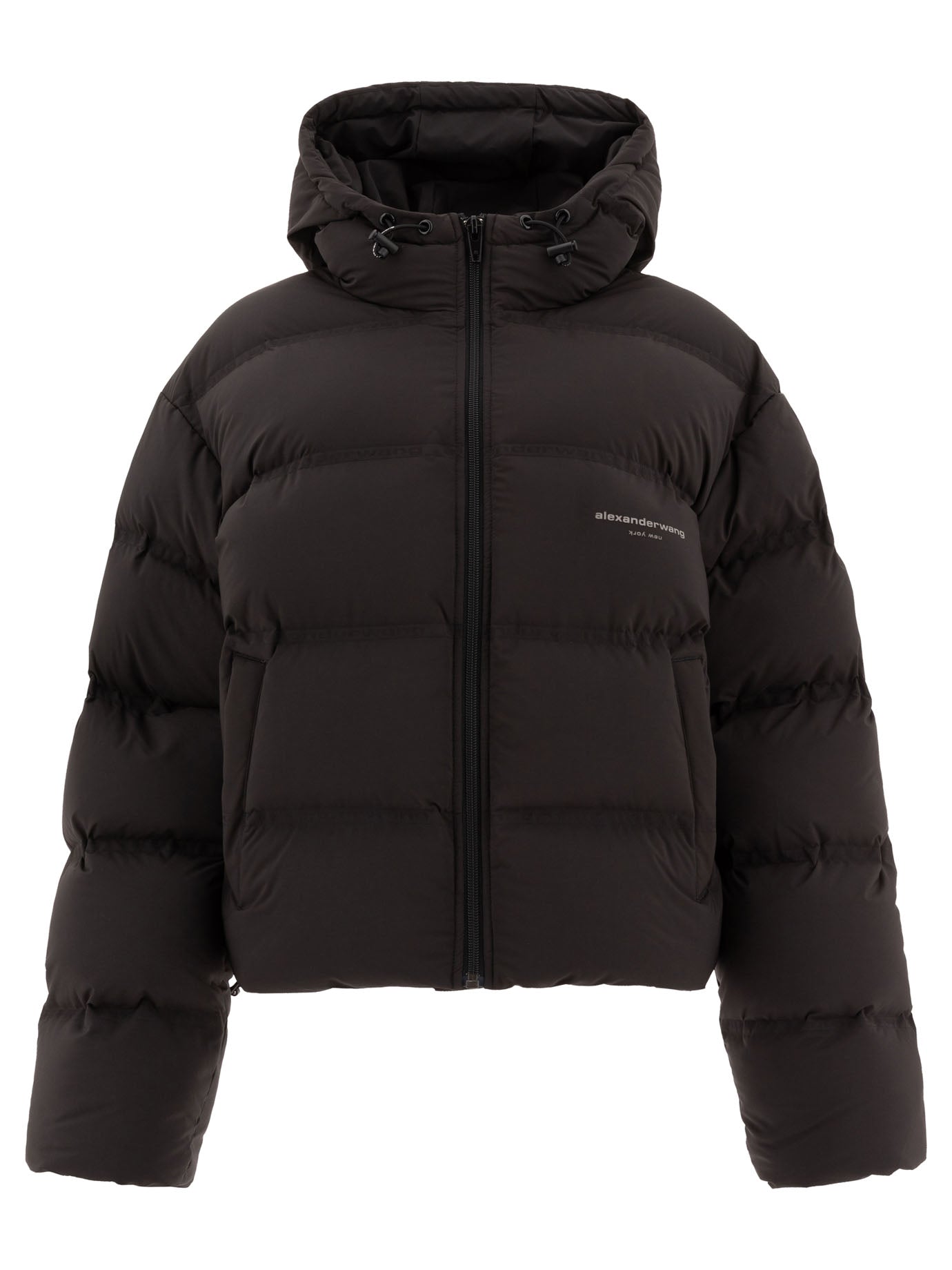 Alexander Wang Down Jacket With Logo