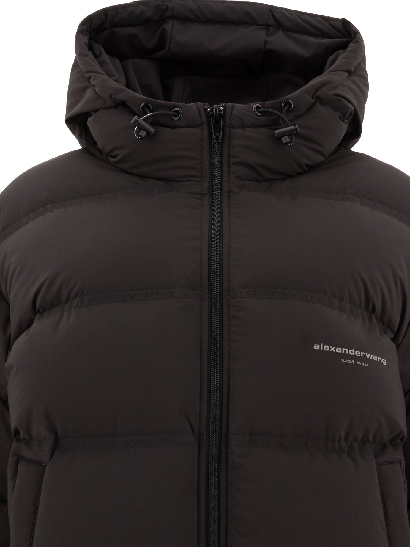 Alexander Wang Down Jacket With Logo