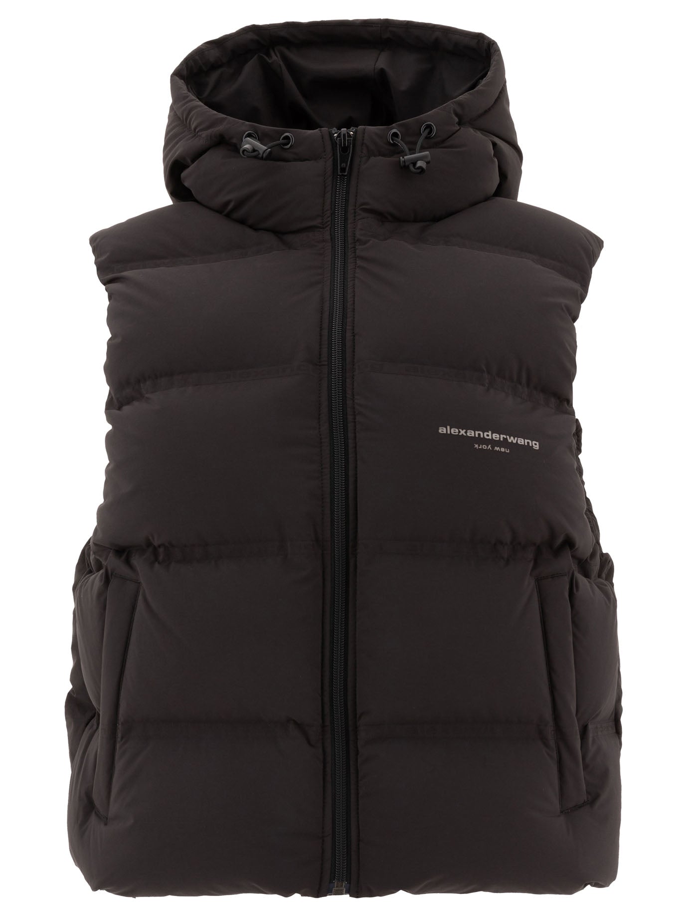 Alexander Wang Down Vest With Logo