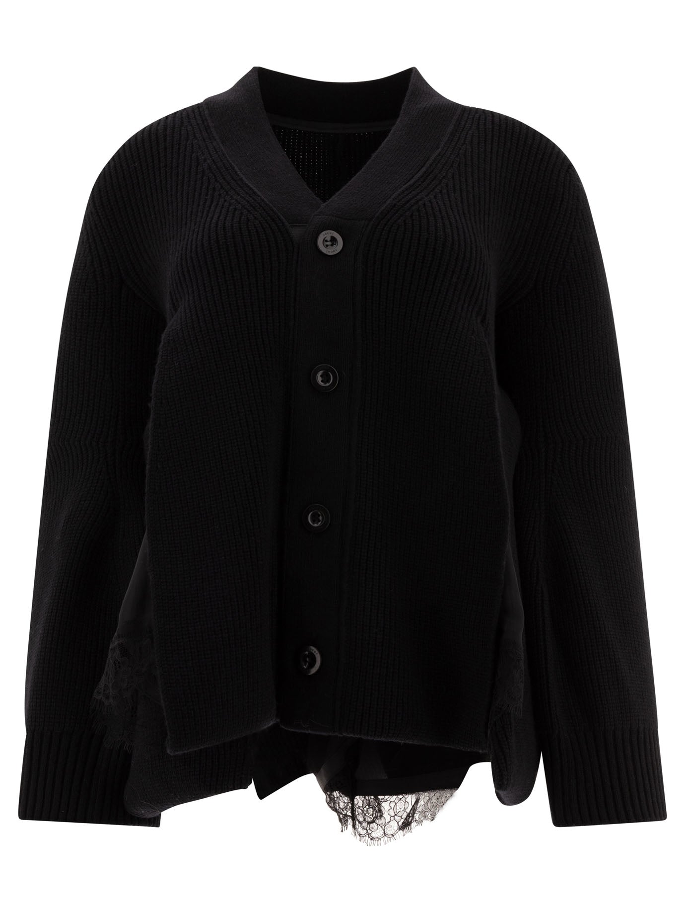 Sacai Wool Knit Cardigan