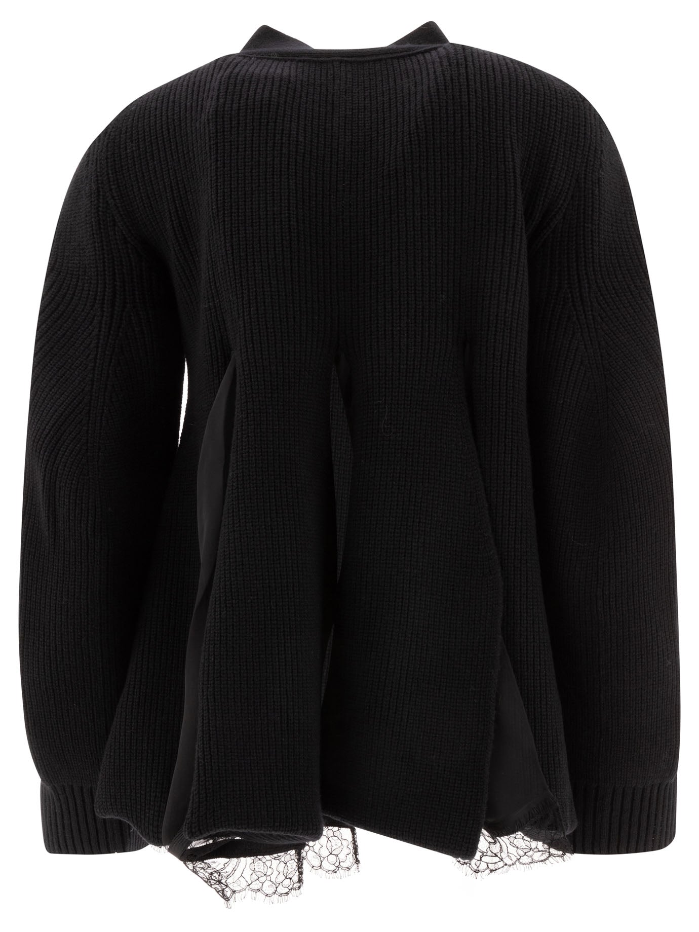 Sacai Wool Knit Cardigan