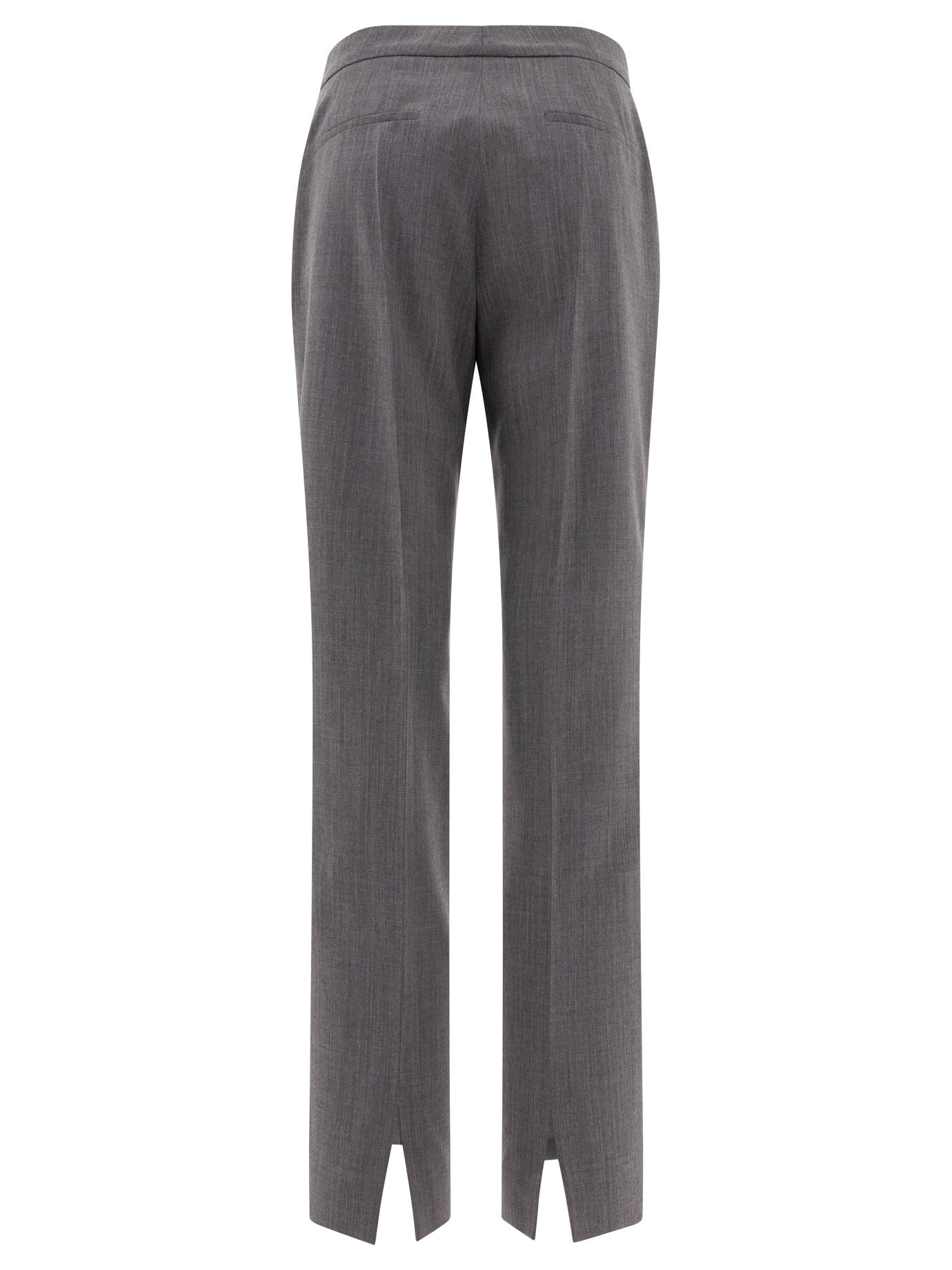 Jil Sander Tailored Trousers With Centre-Back Slit