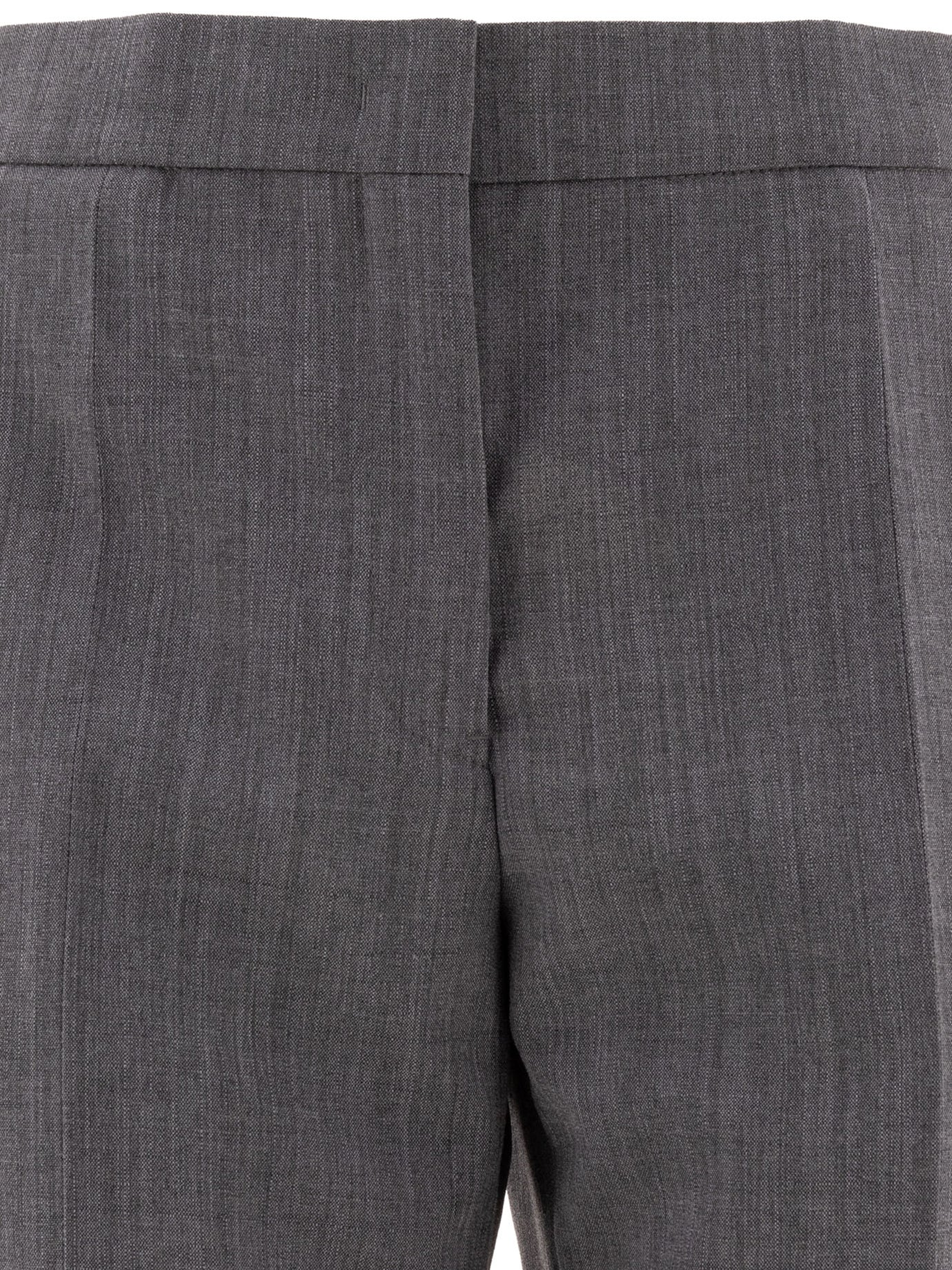 Jil Sander Tailored Trousers With Centre-Back Slit