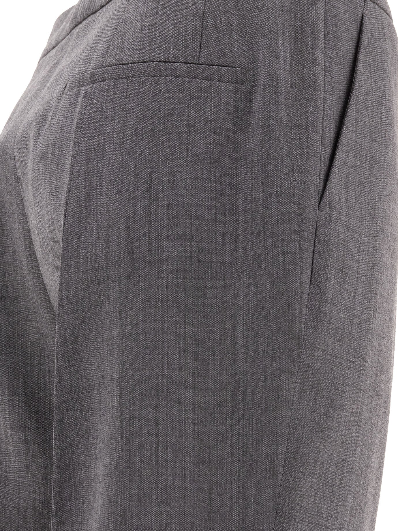 Jil Sander Tailored Trousers With Centre-Back Slit