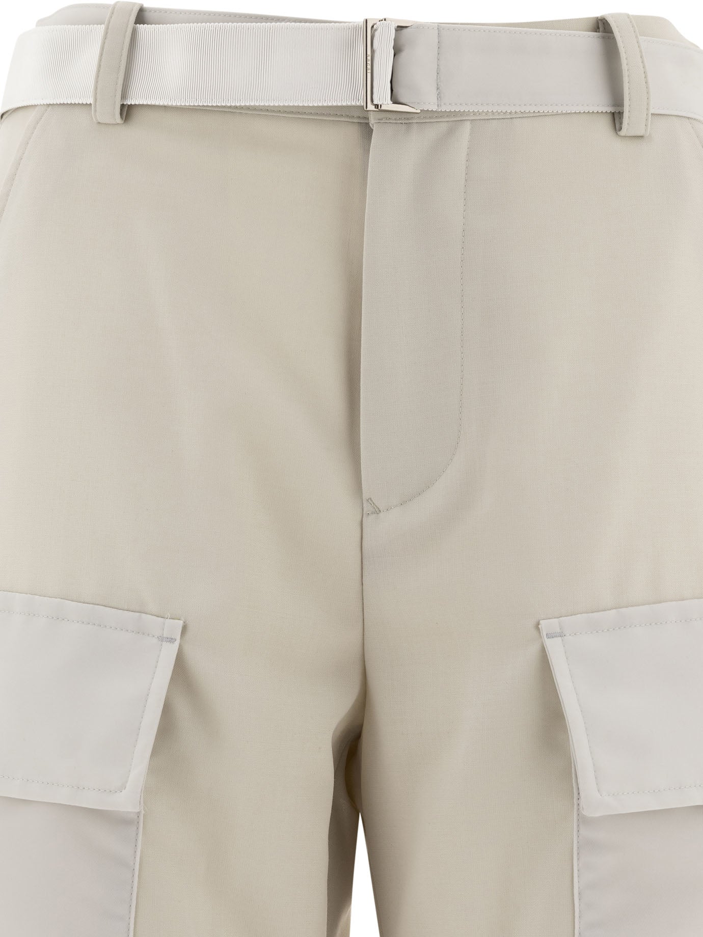 Sacai Belted Cargo Trousers