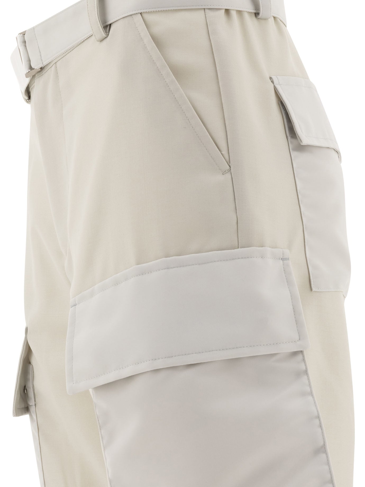 Sacai Belted Cargo Trousers