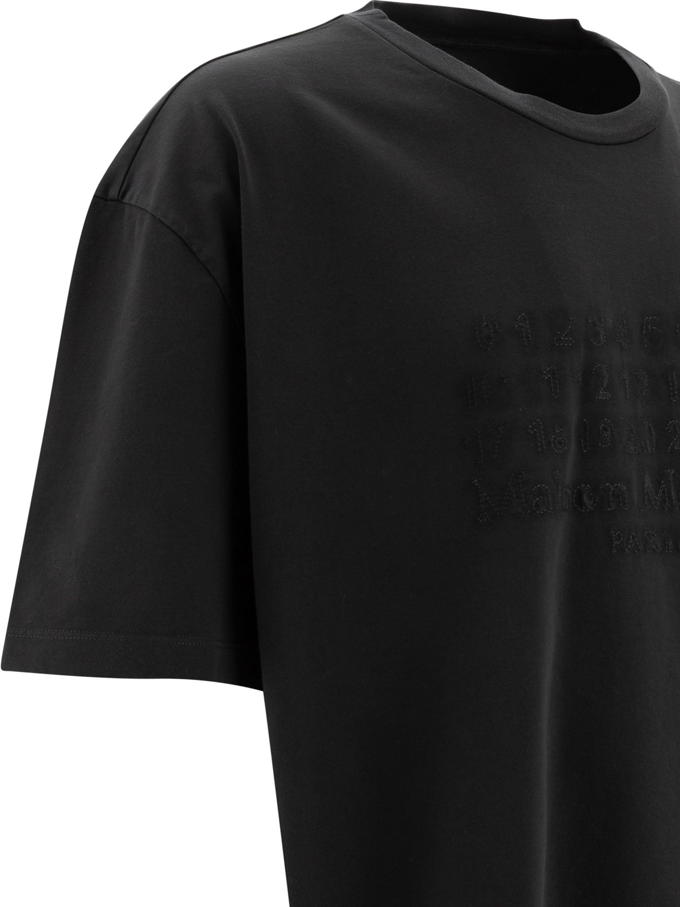 Maison Margiela T-Shirt With Embroidered Logo