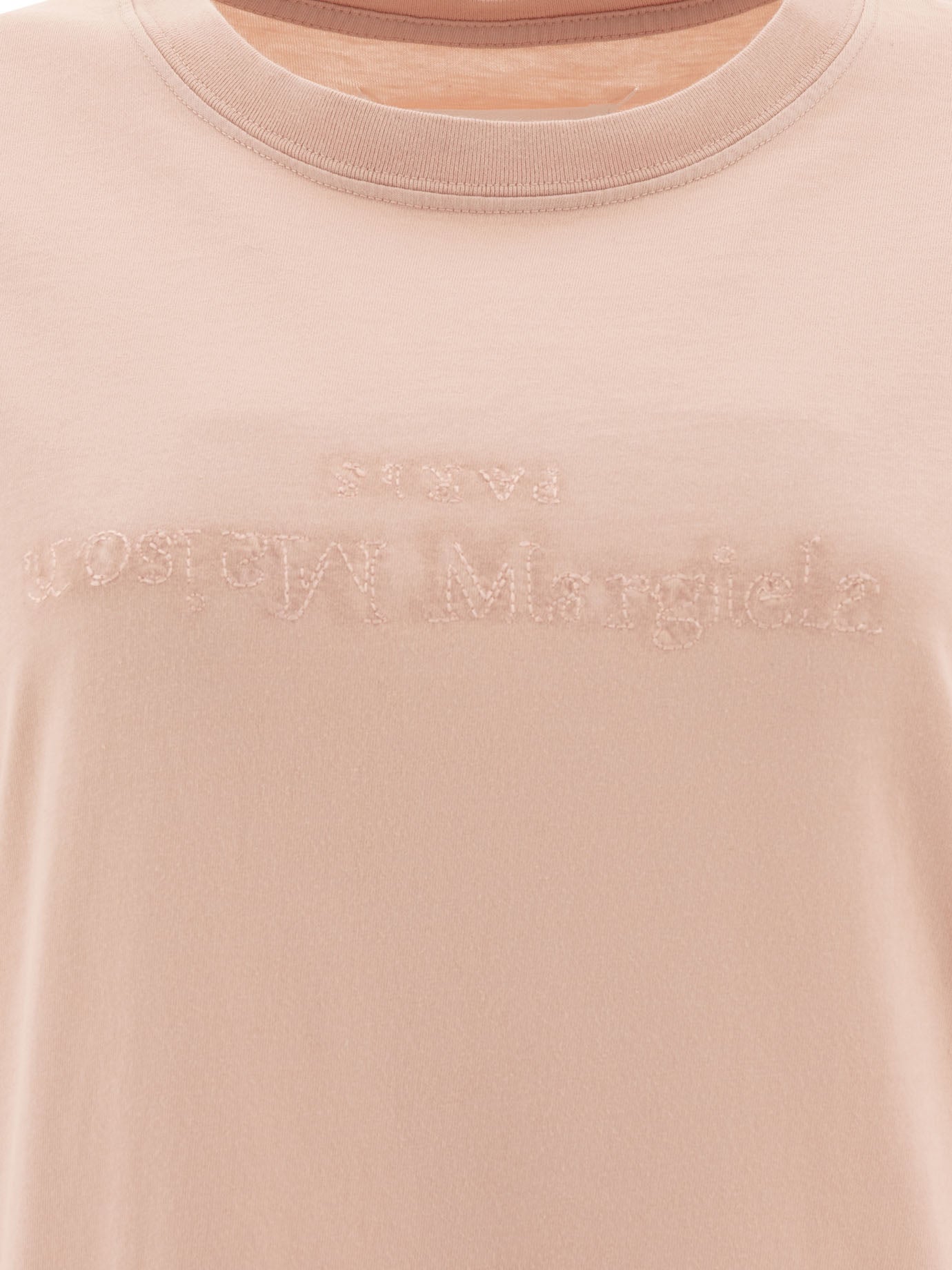 Maison Margiela T-Shirt With Embroidered Logo