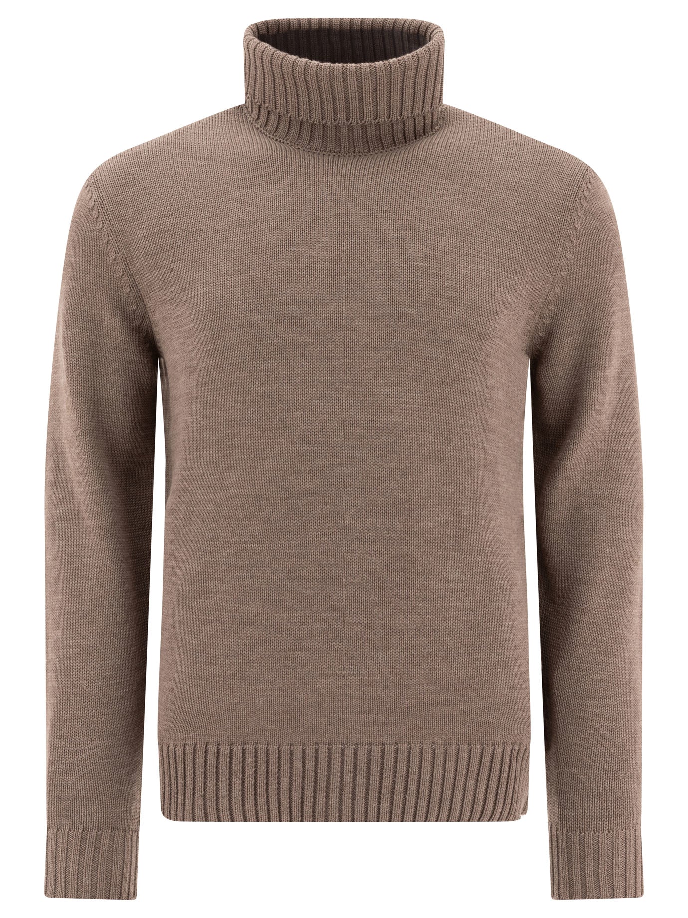 Zanone Virgin Wool Turtleneck Sweater