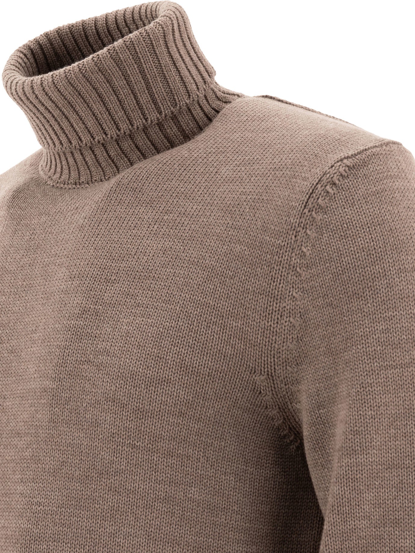 Zanone Virgin Wool Turtleneck Sweater