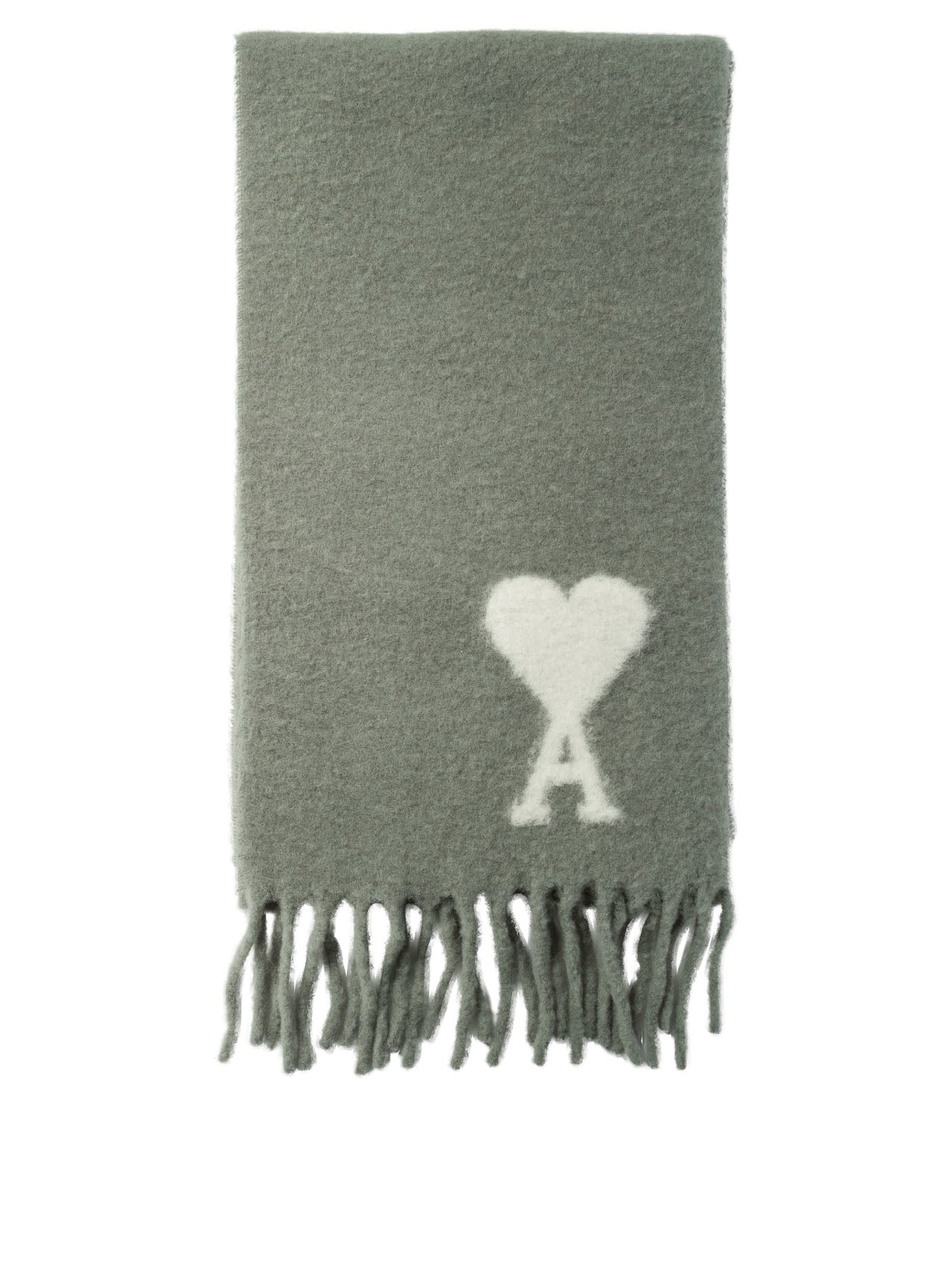 Ami Paris Ami De Coeur Scarf